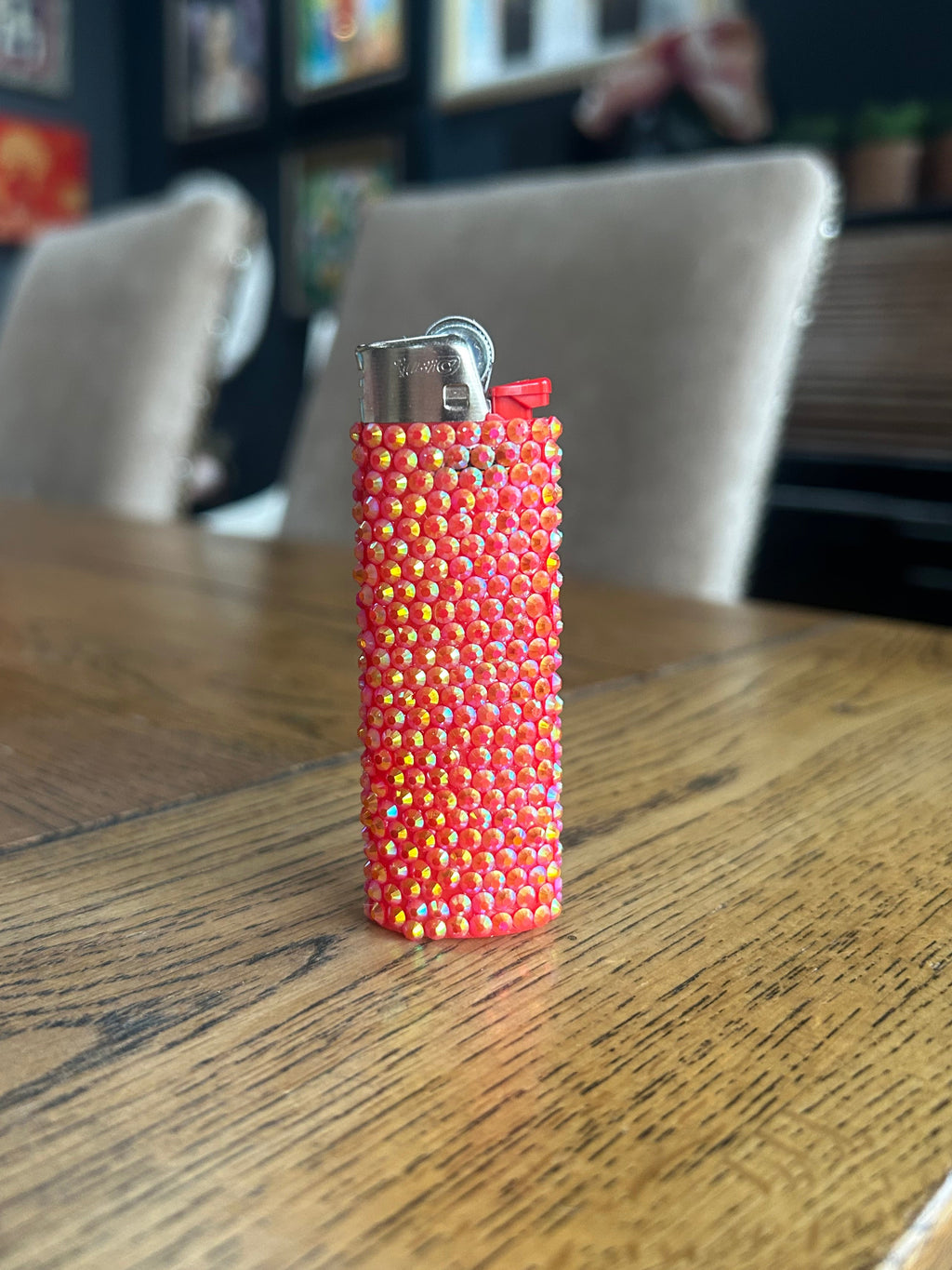 Red BIC Lighter