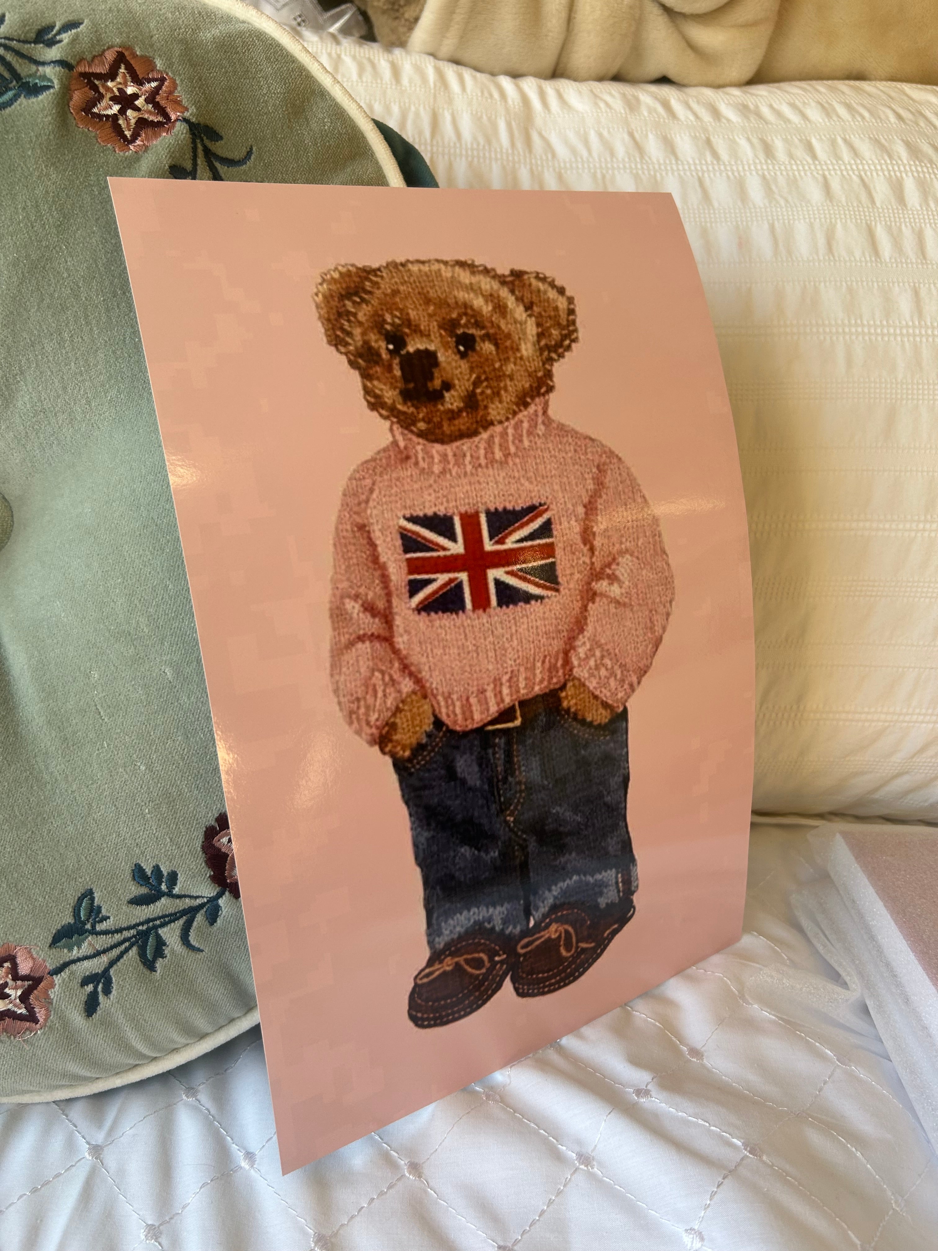 Pink polo bear kit