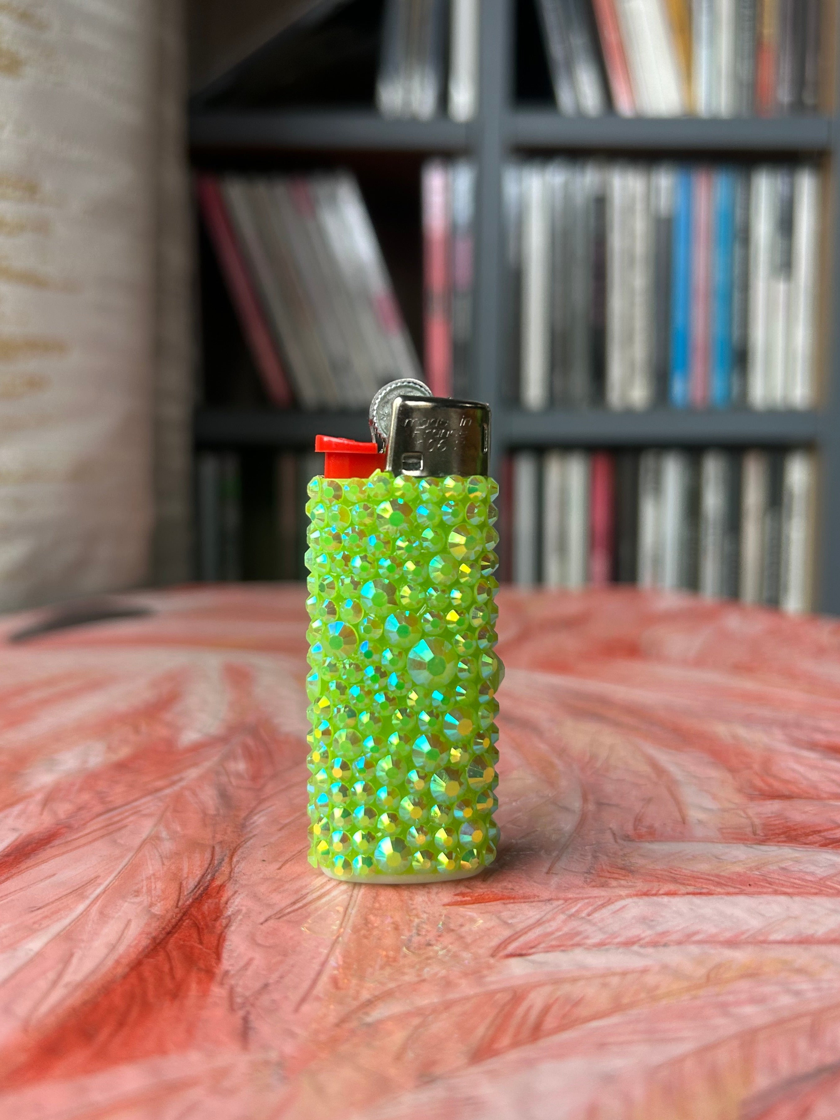 Green Mini BIC Lighter