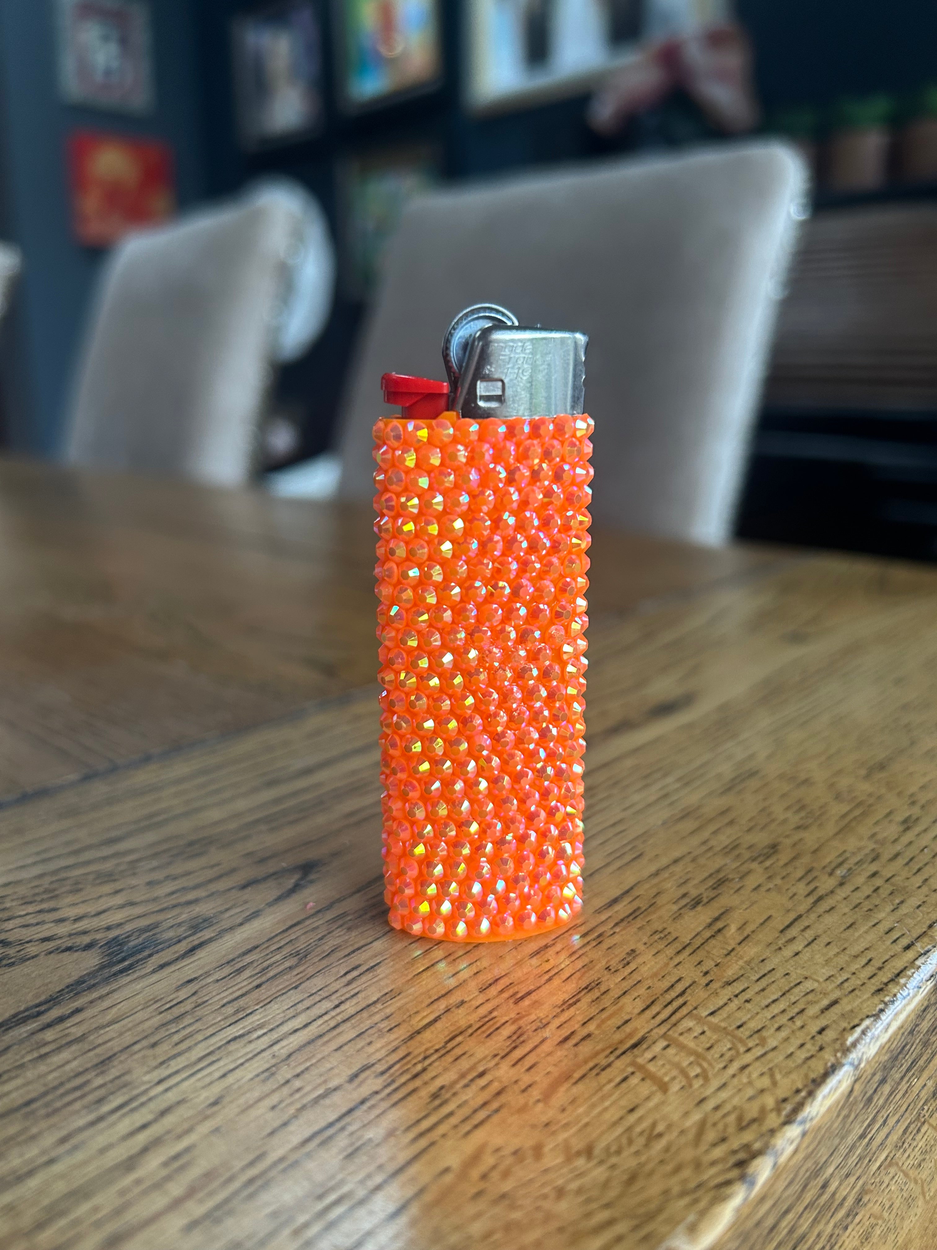 Orange BIC Lighter