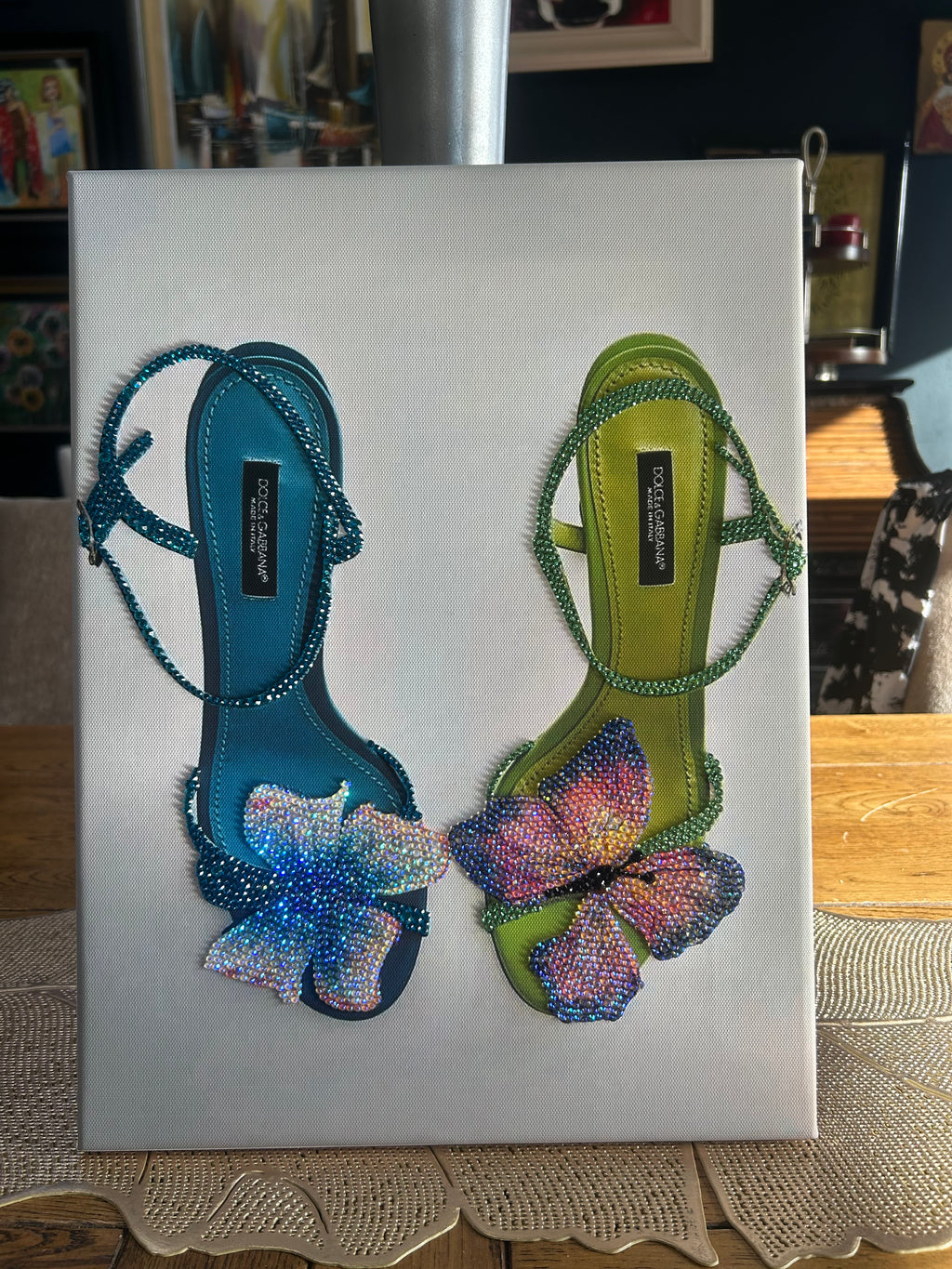 Blue and Green Heels KIT
