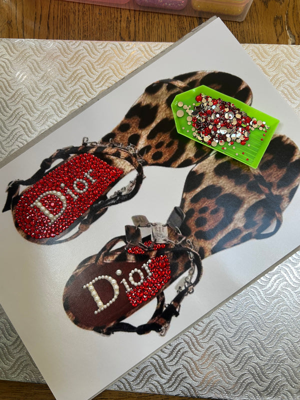 Leopard Print Shoes Kit