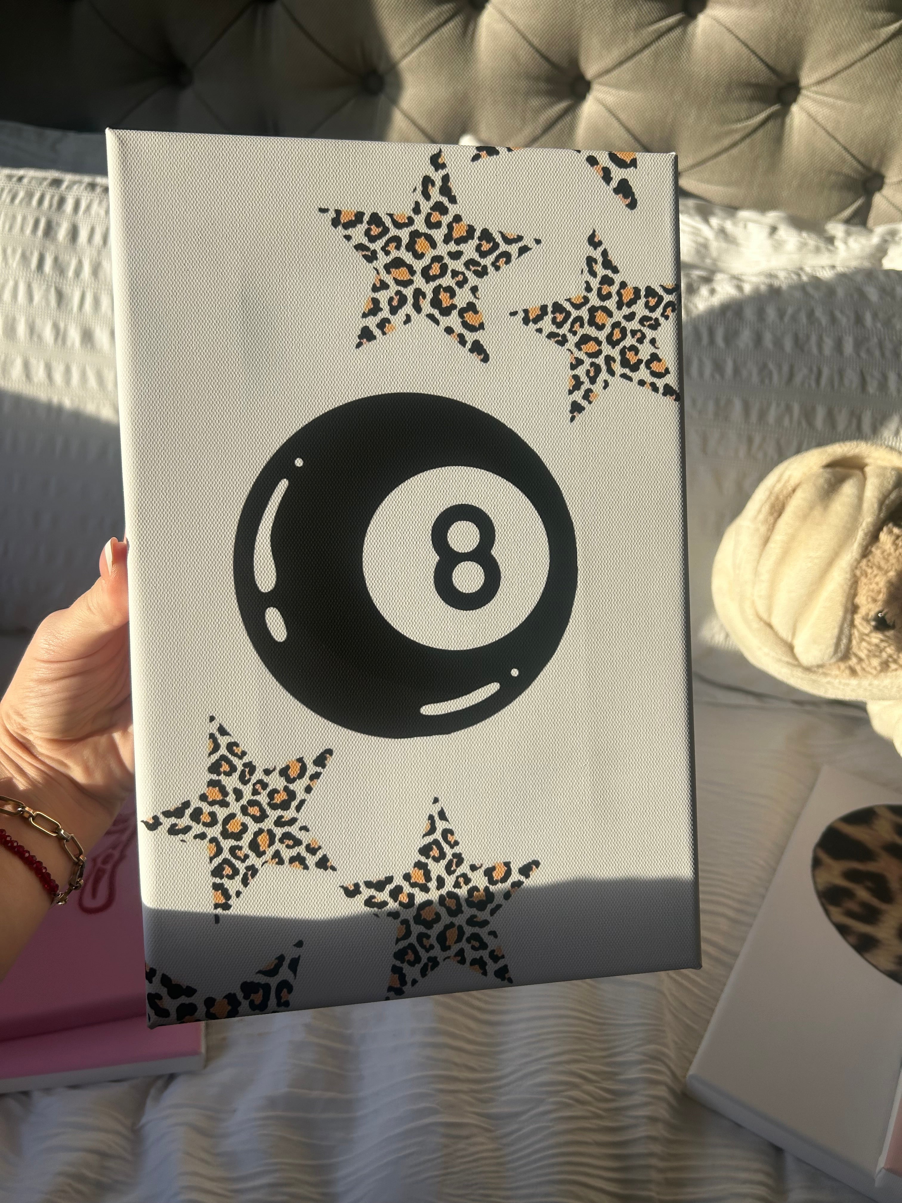 8 Ball with Leopard KIT