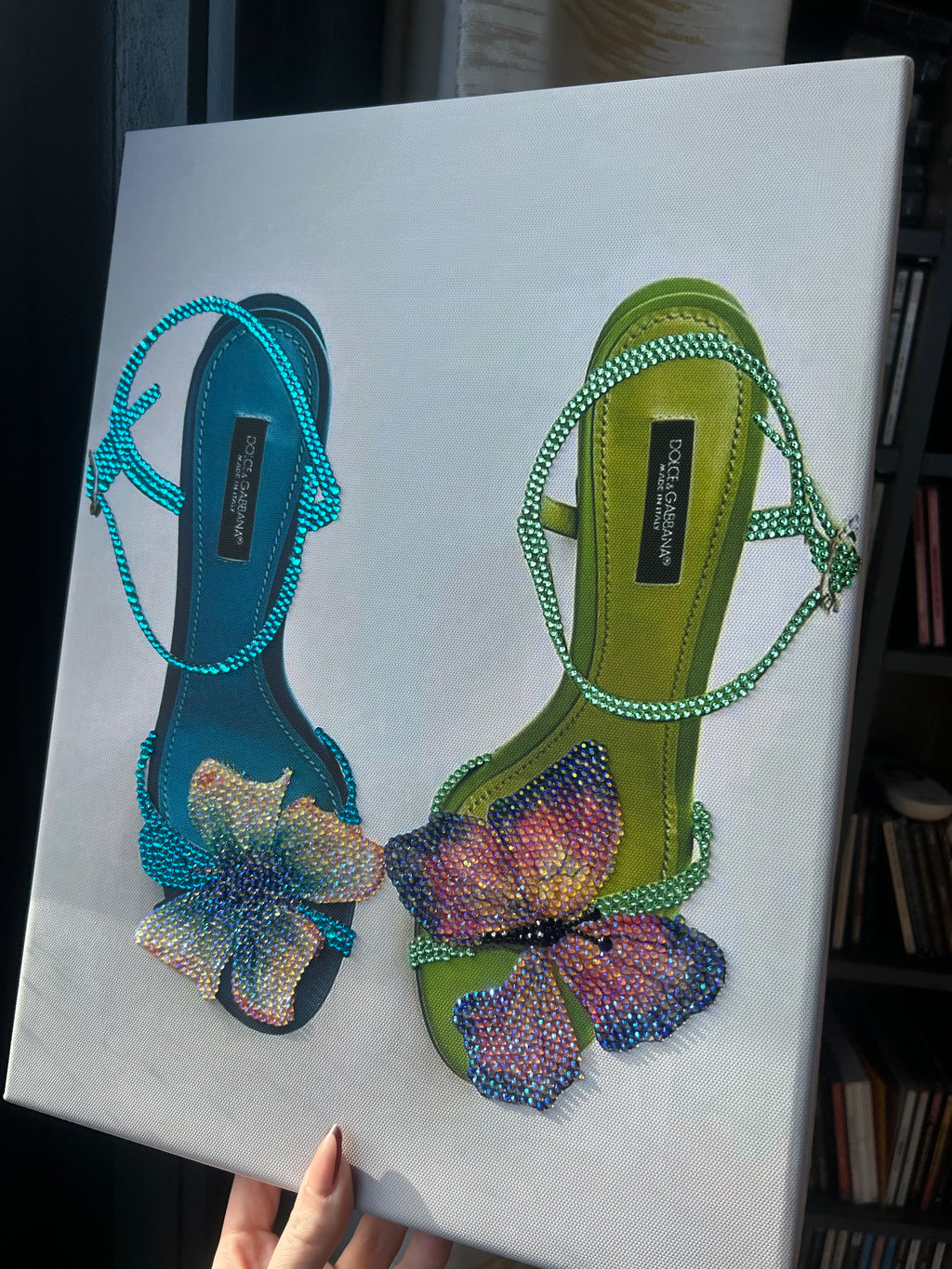 Blue and Green Heels KIT