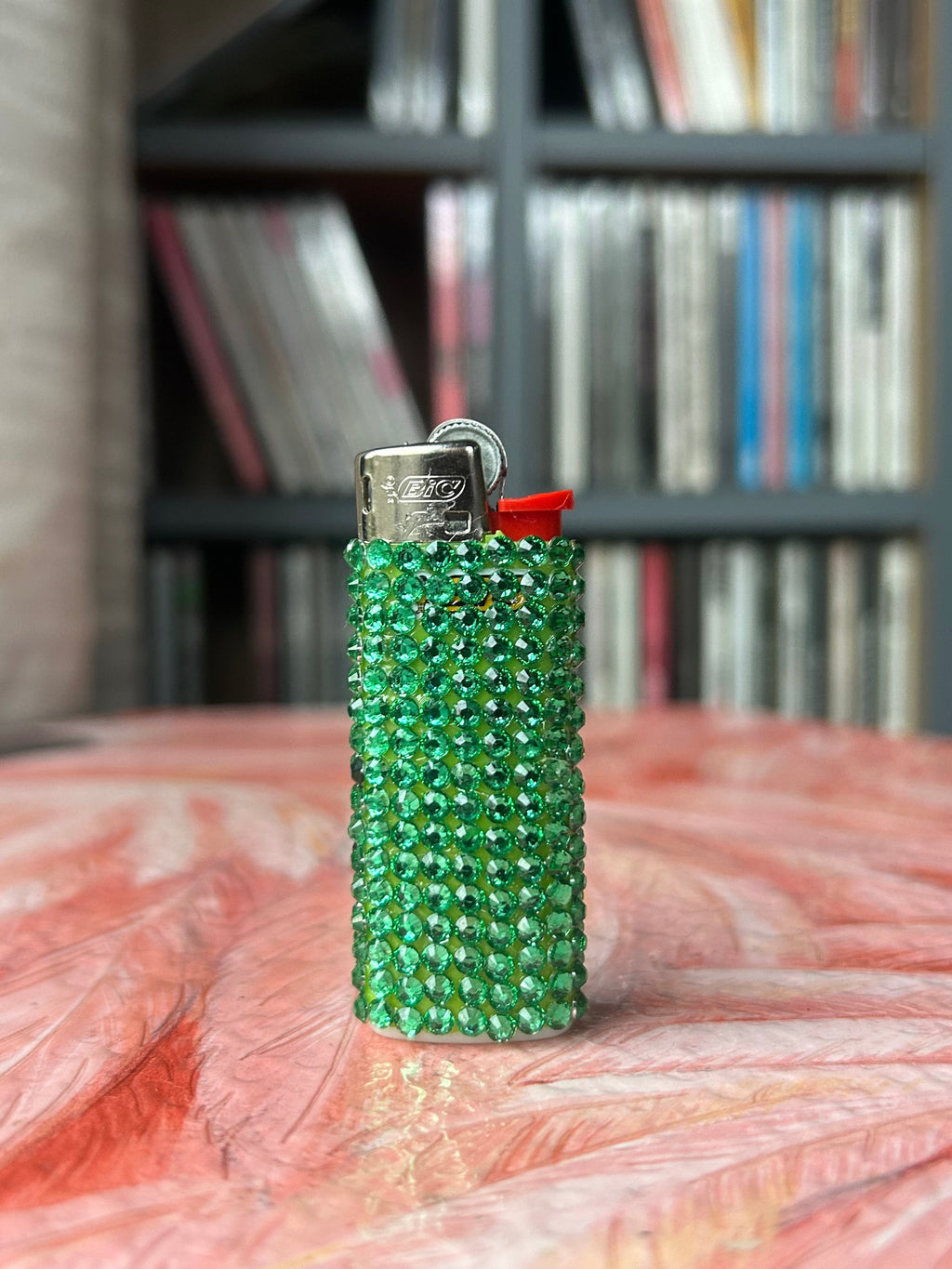 Green Mini BIC Lighter
