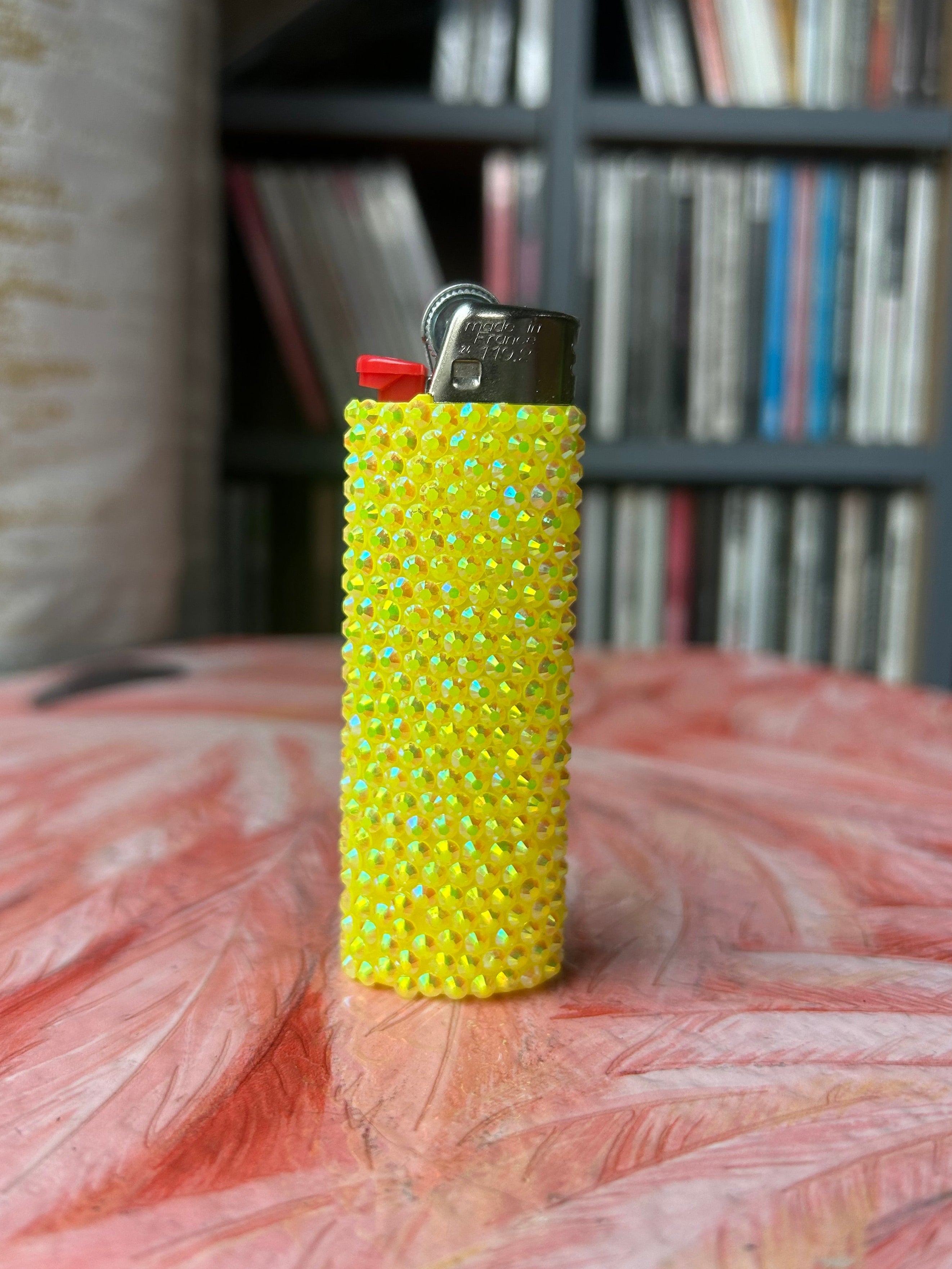 Yellow BIC Lighter