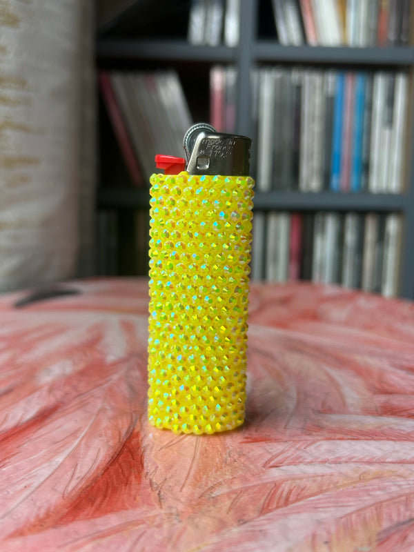 Yellow BIC Lighter