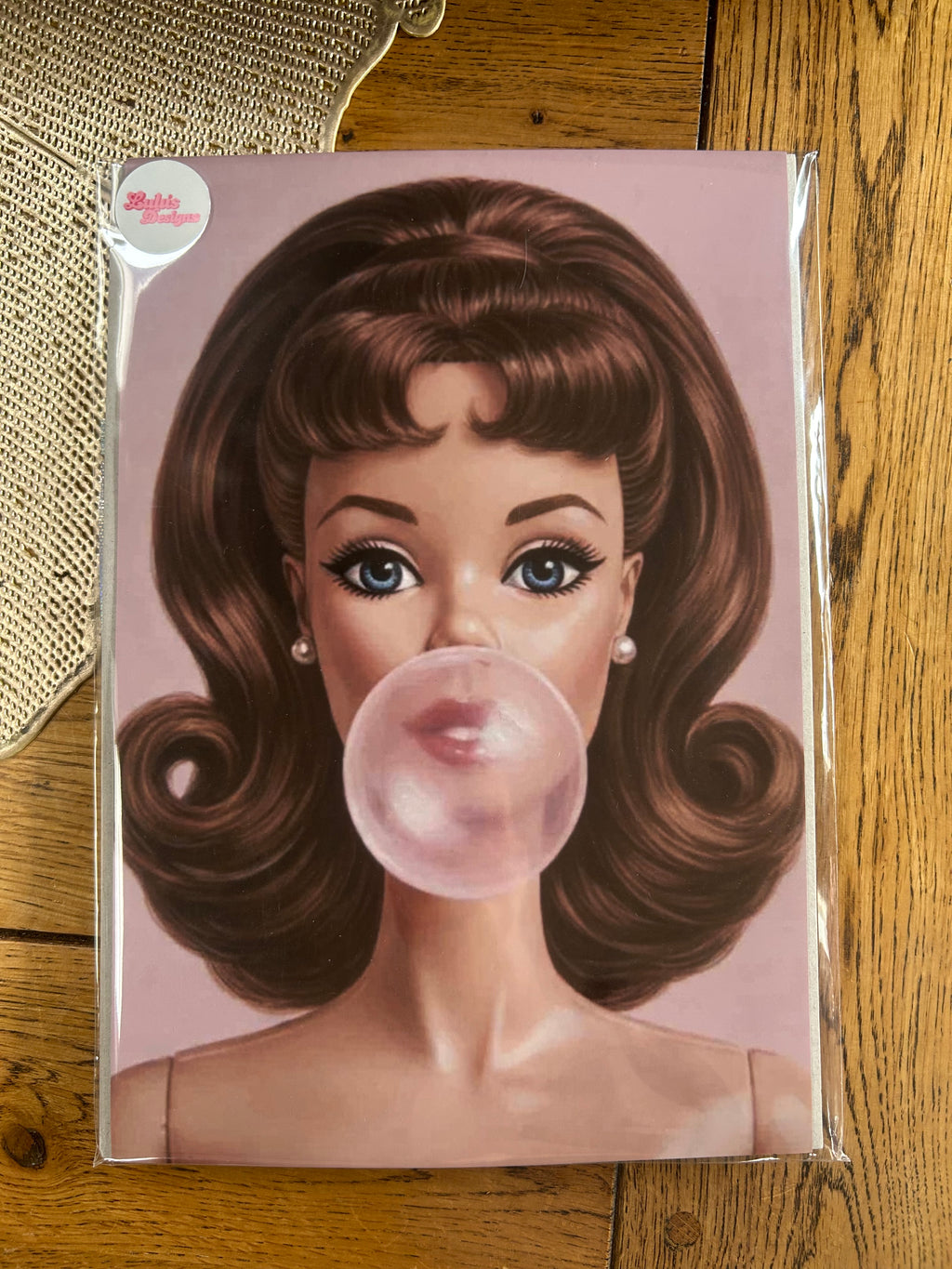 Brown hair Barbie Poster KIT