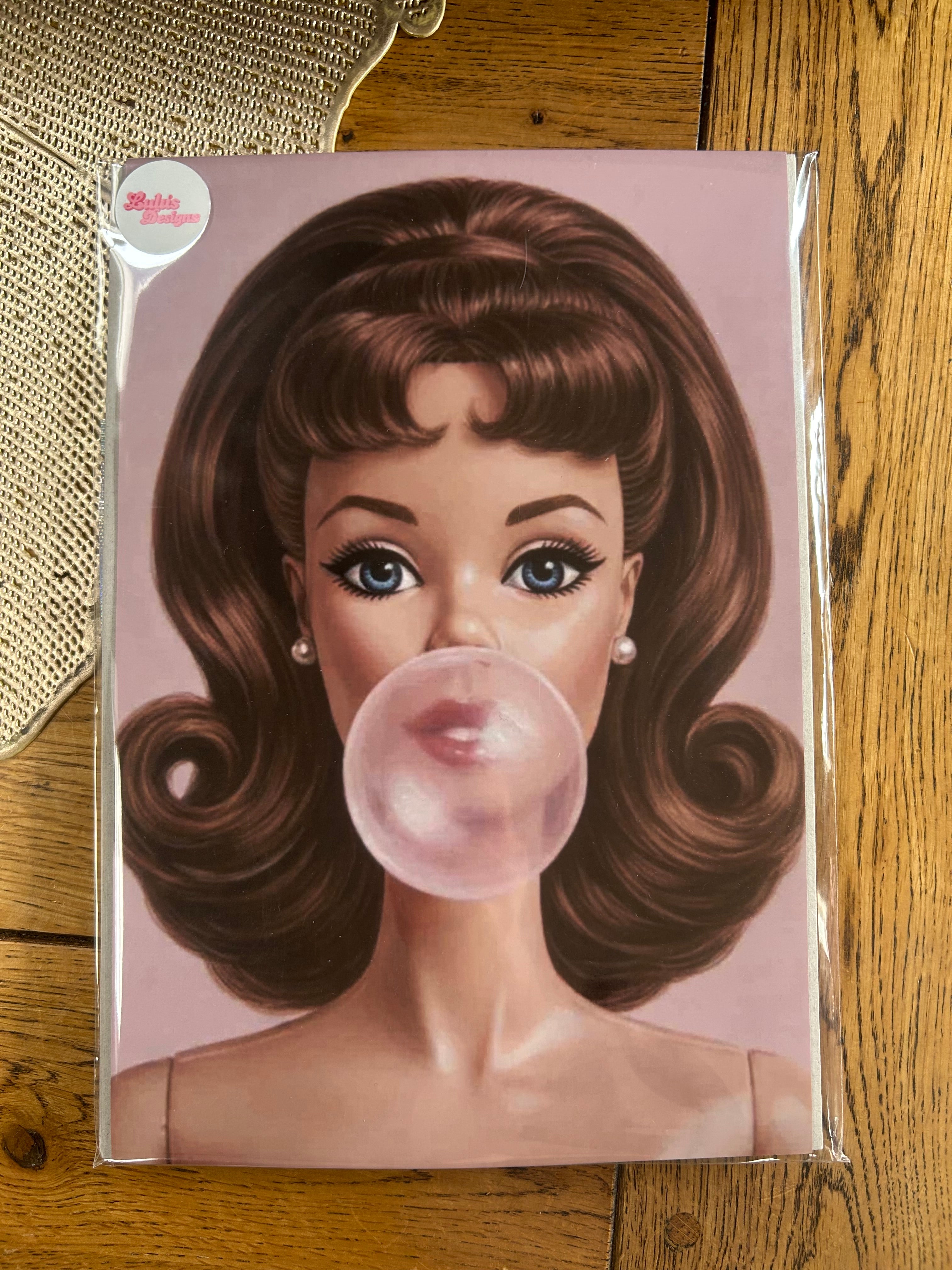 Brown hair Barbie Poster KIT