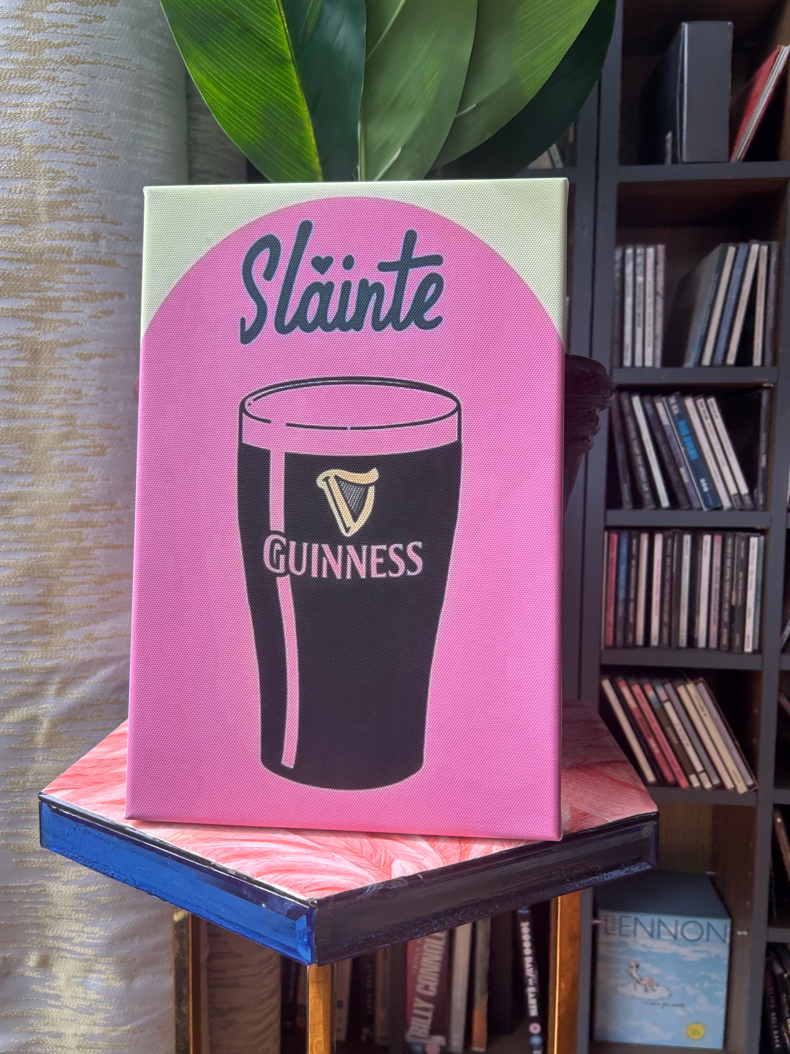 Slainte Guinness Canvas kit
