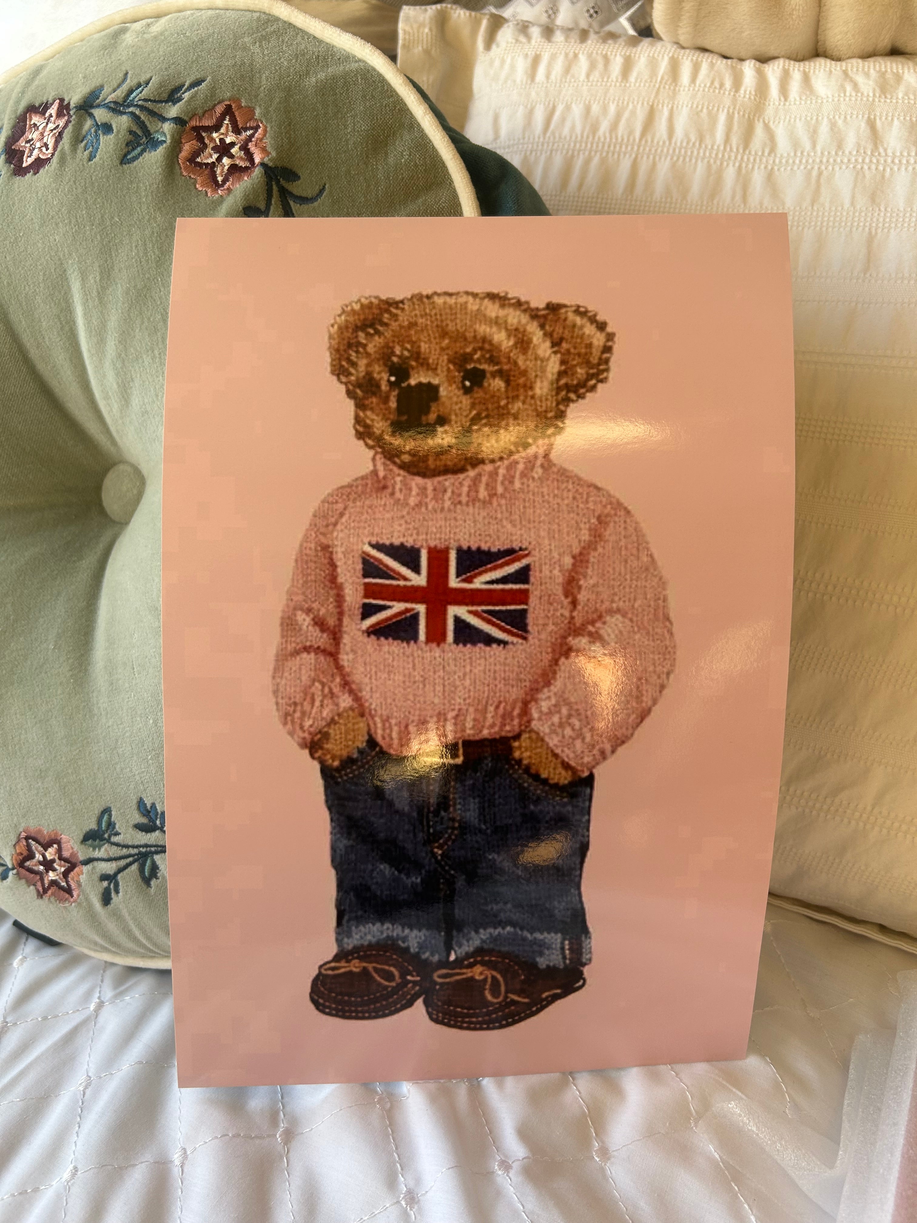 Pink polo bear kit – Lulu designss