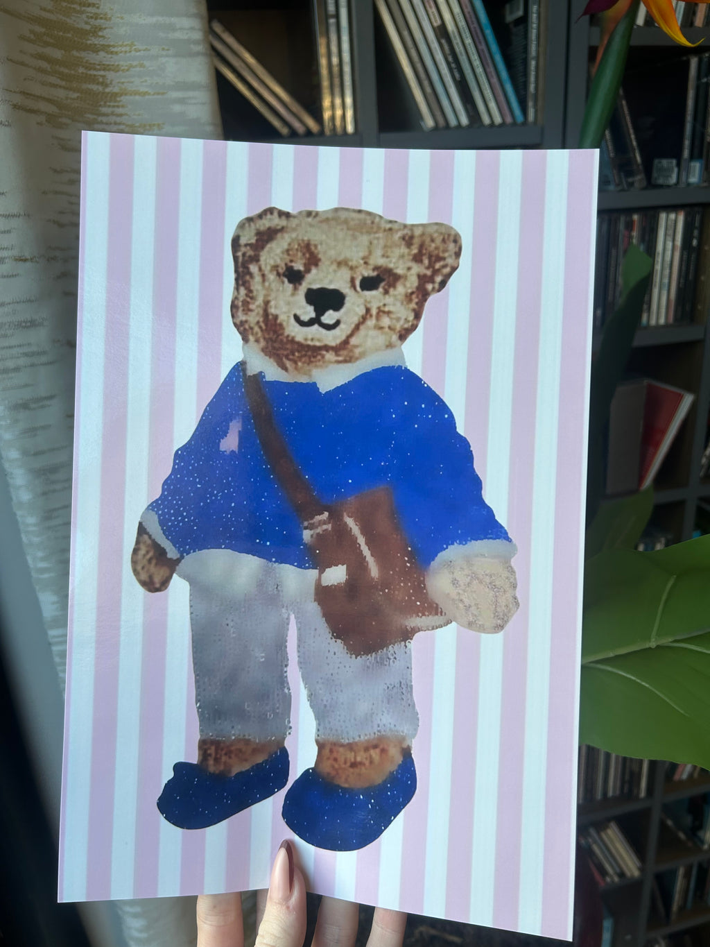 Polo Bear with Pink Stripes Kit