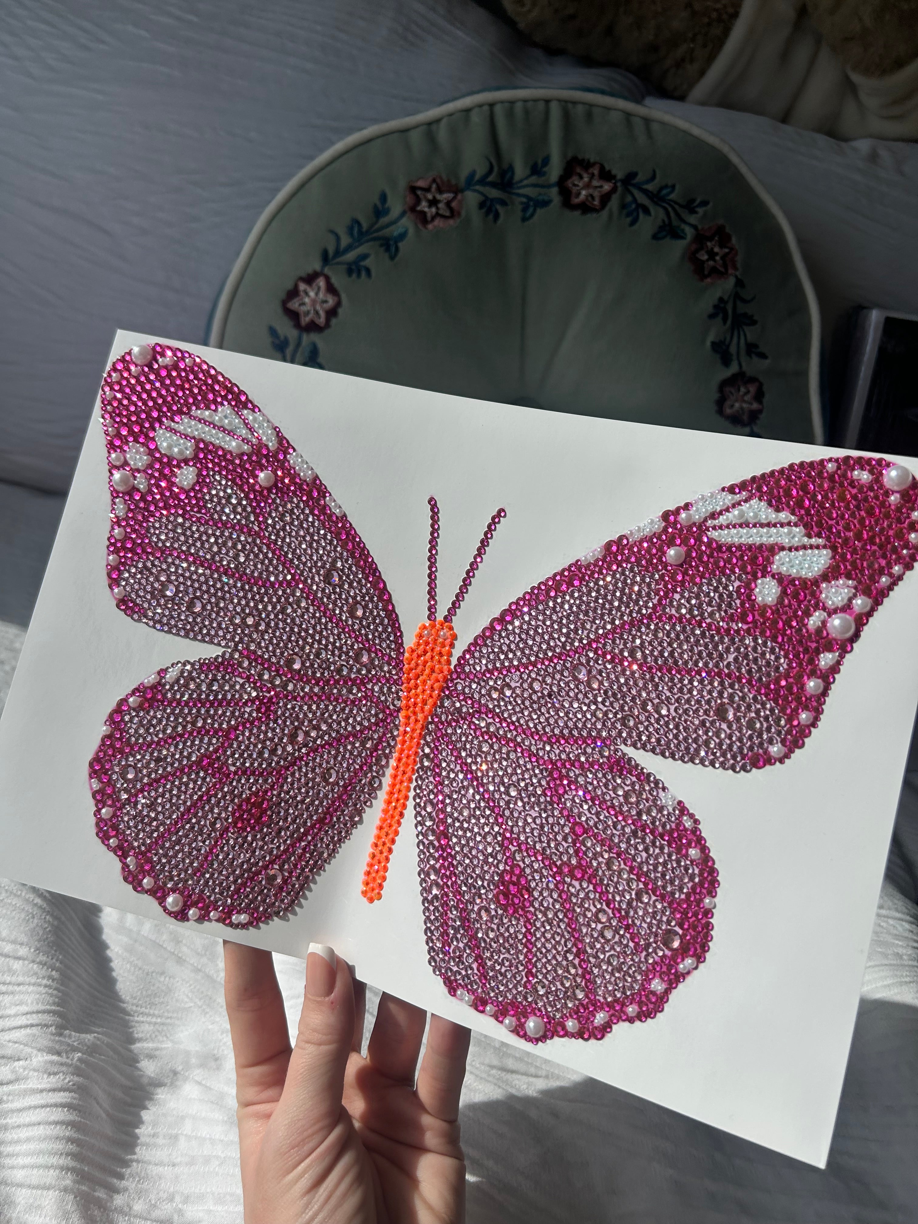 Pink Butterfly PRE DONE PRINT