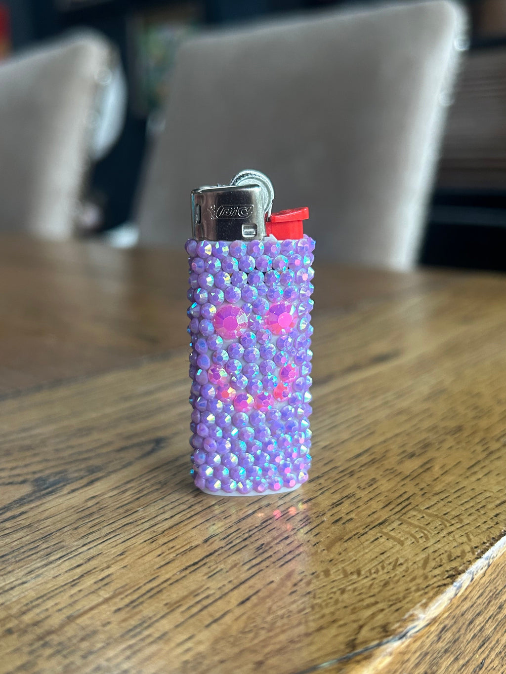Purple Mini BIC Lighter