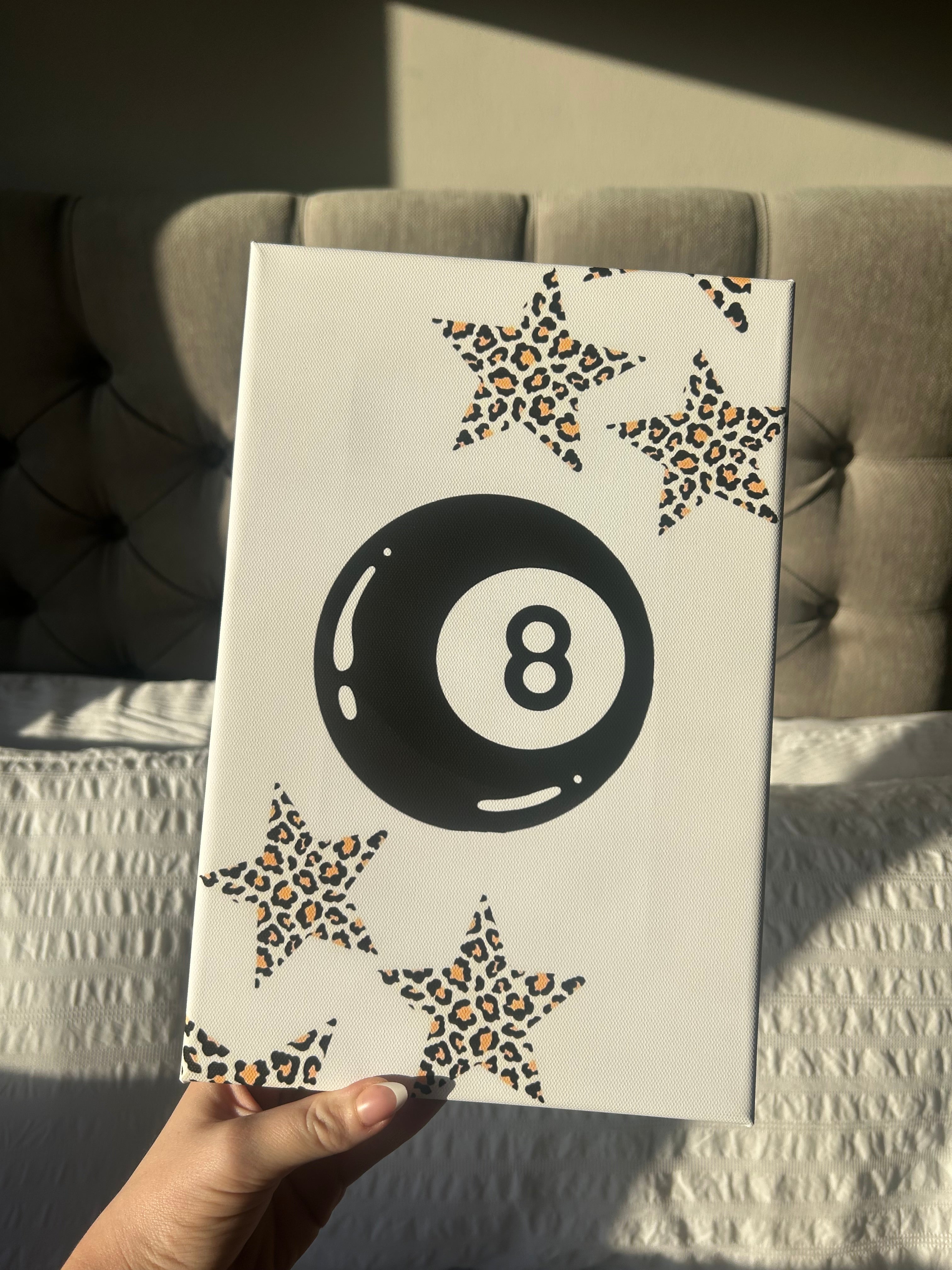 8 Ball with Leopard KIT