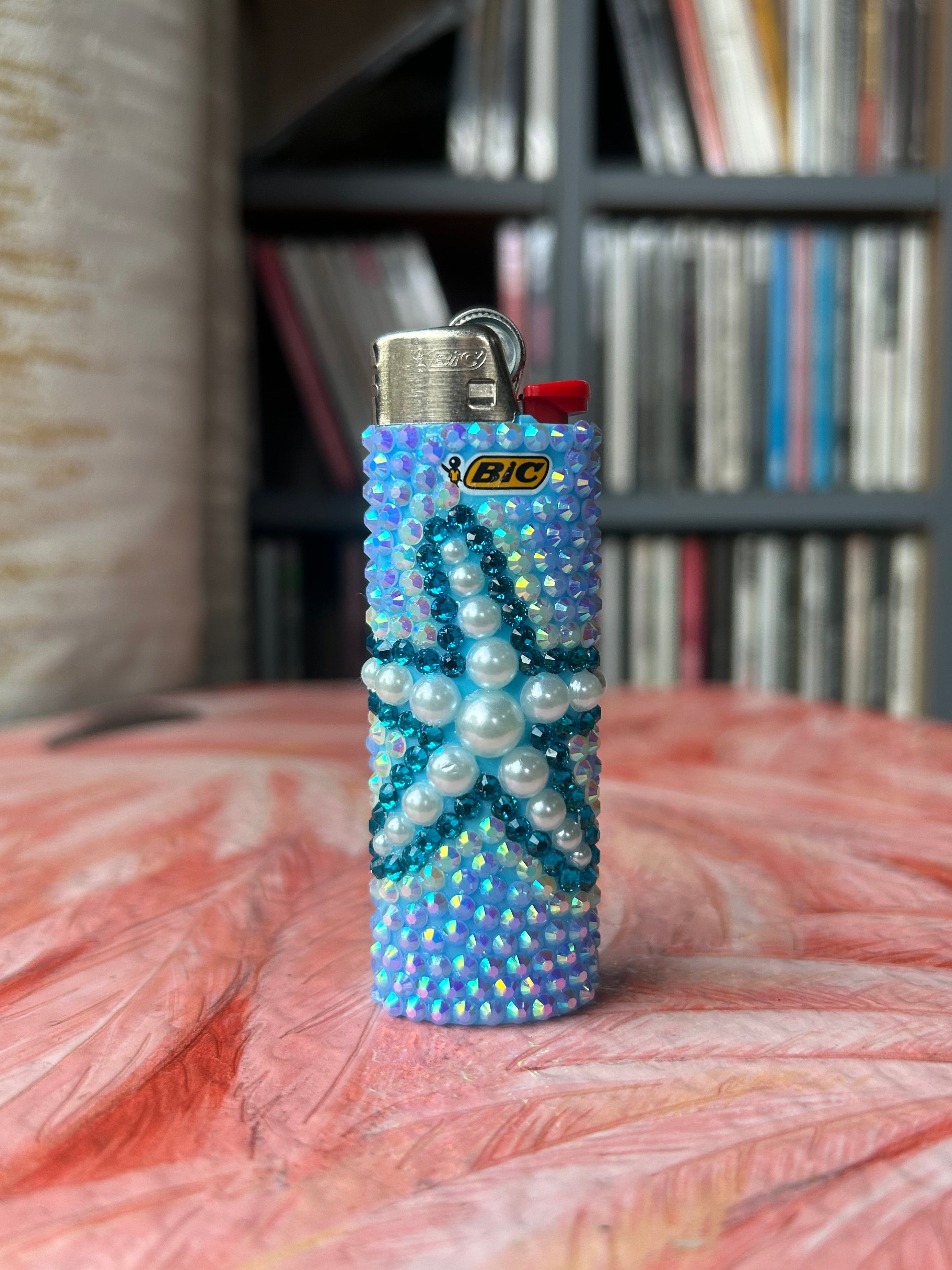 Blue Starfish BIC Lighter