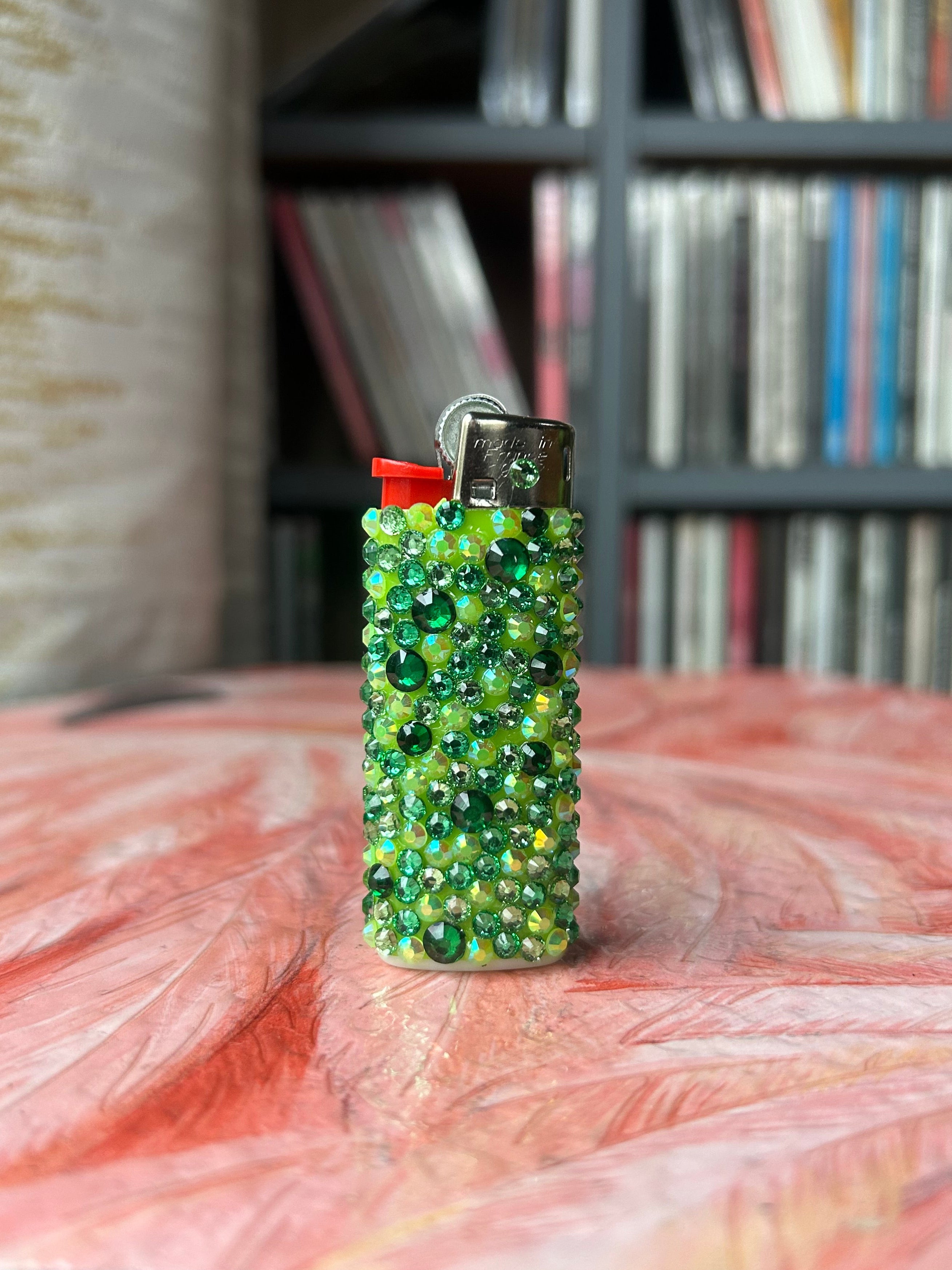 Green Mini BIC Lighter