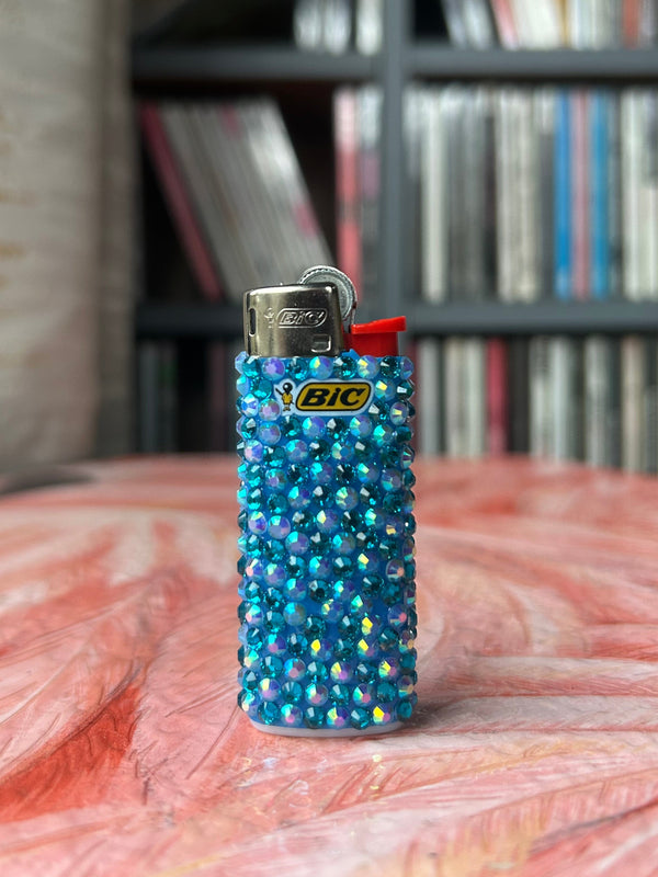 Blue Mini BIC Lighter