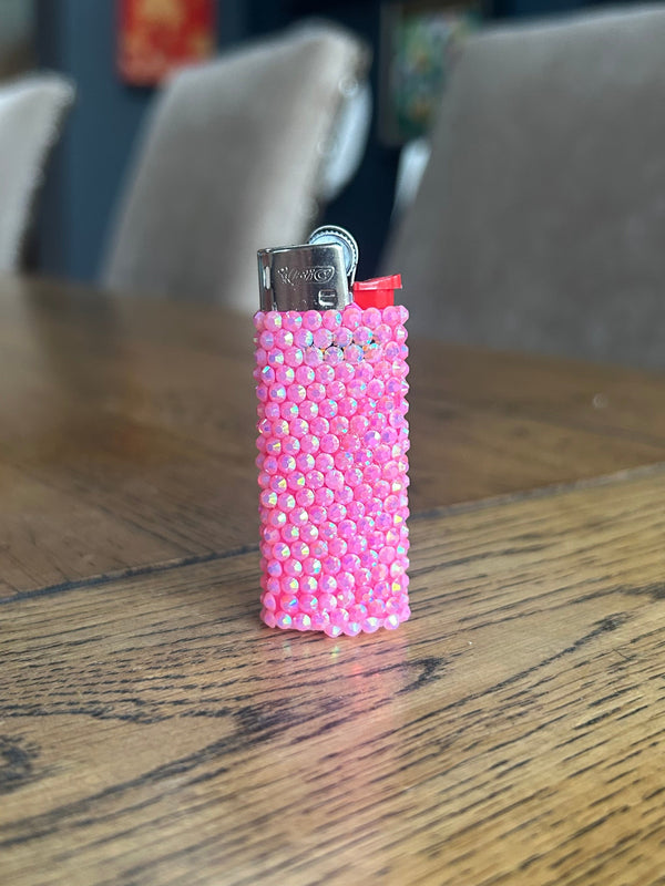 Pink BIC Mini Lighter