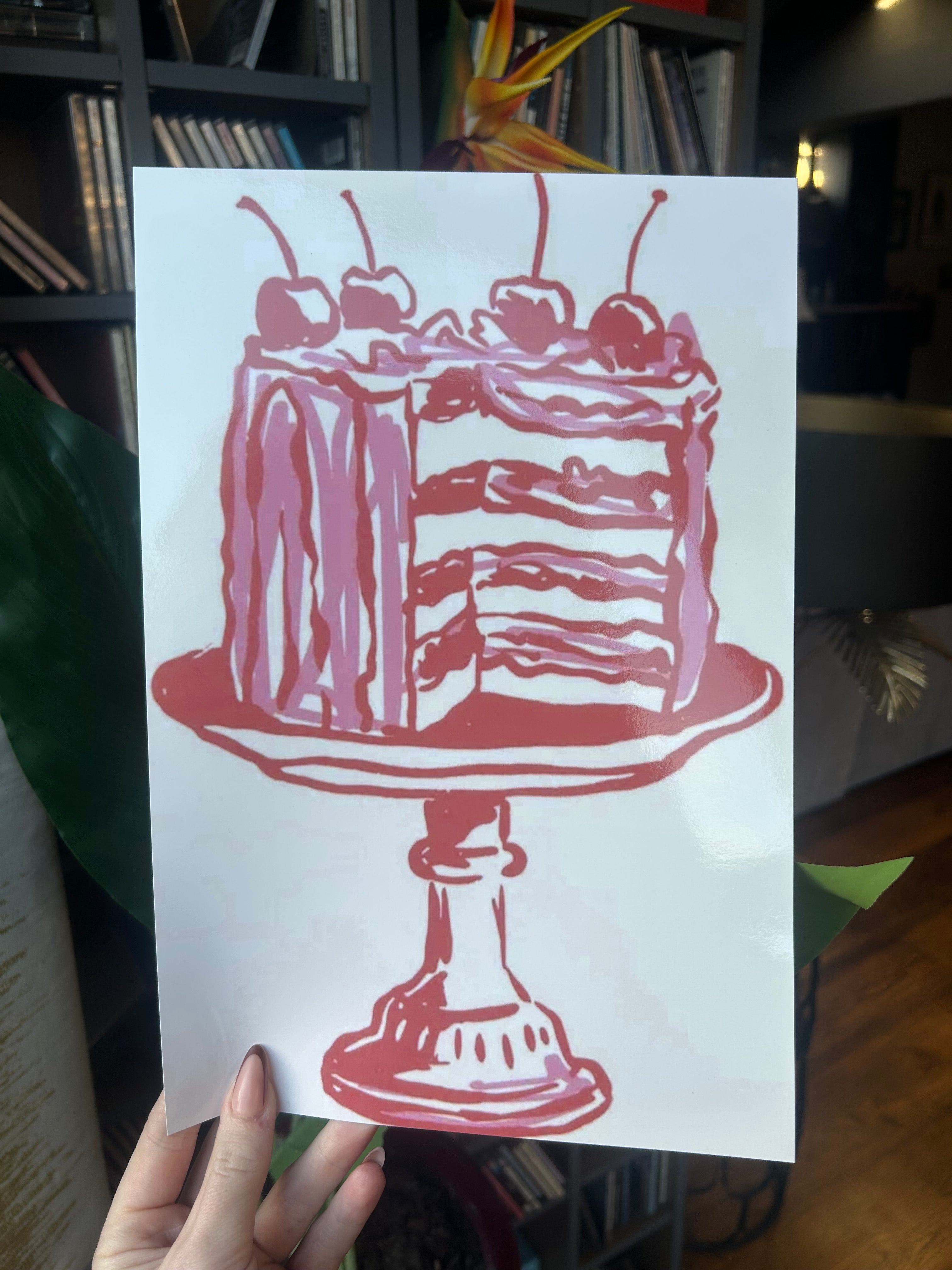 Red and Pink Cake Kit
