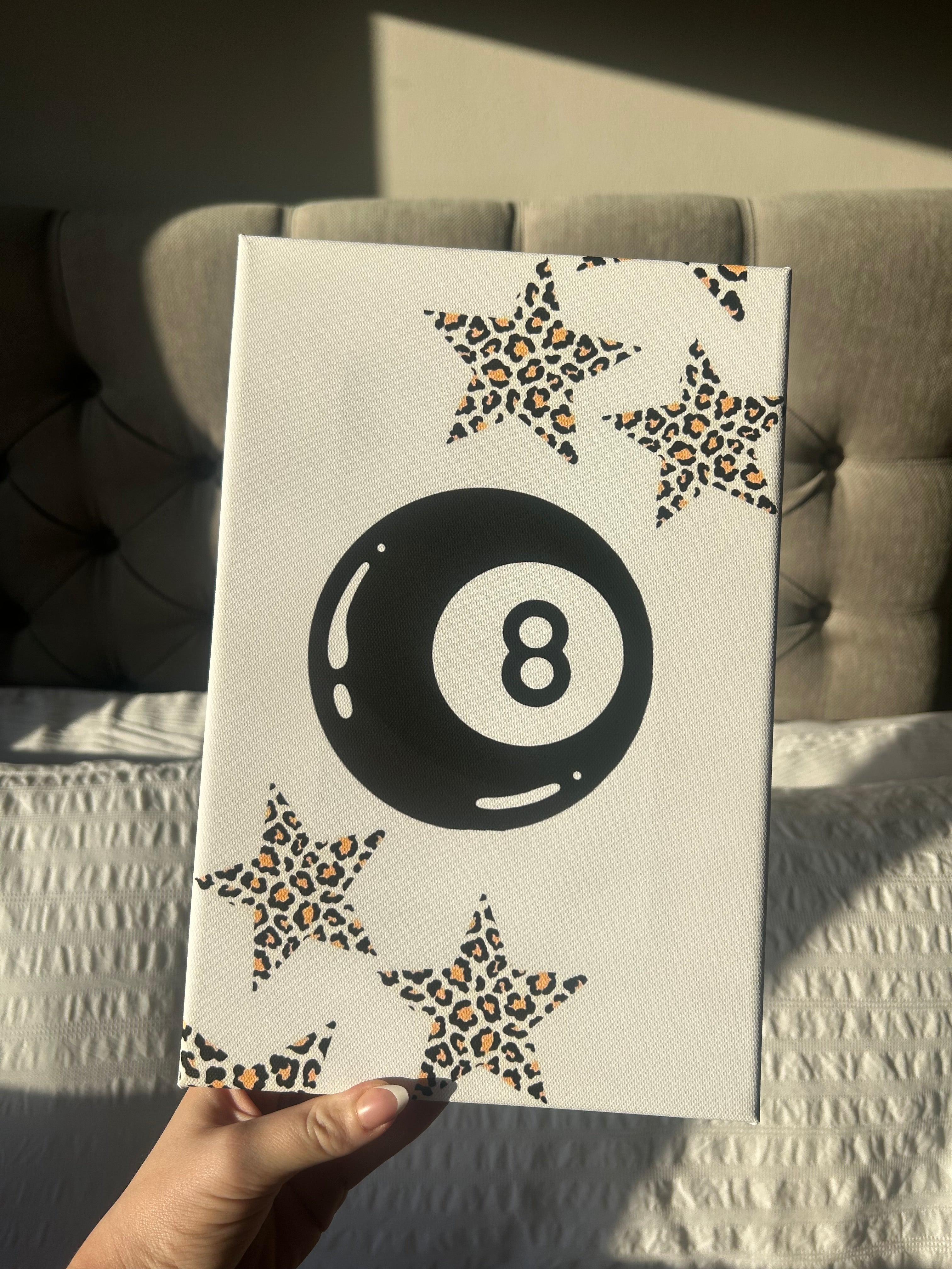 8 Ball with Leopard KIT