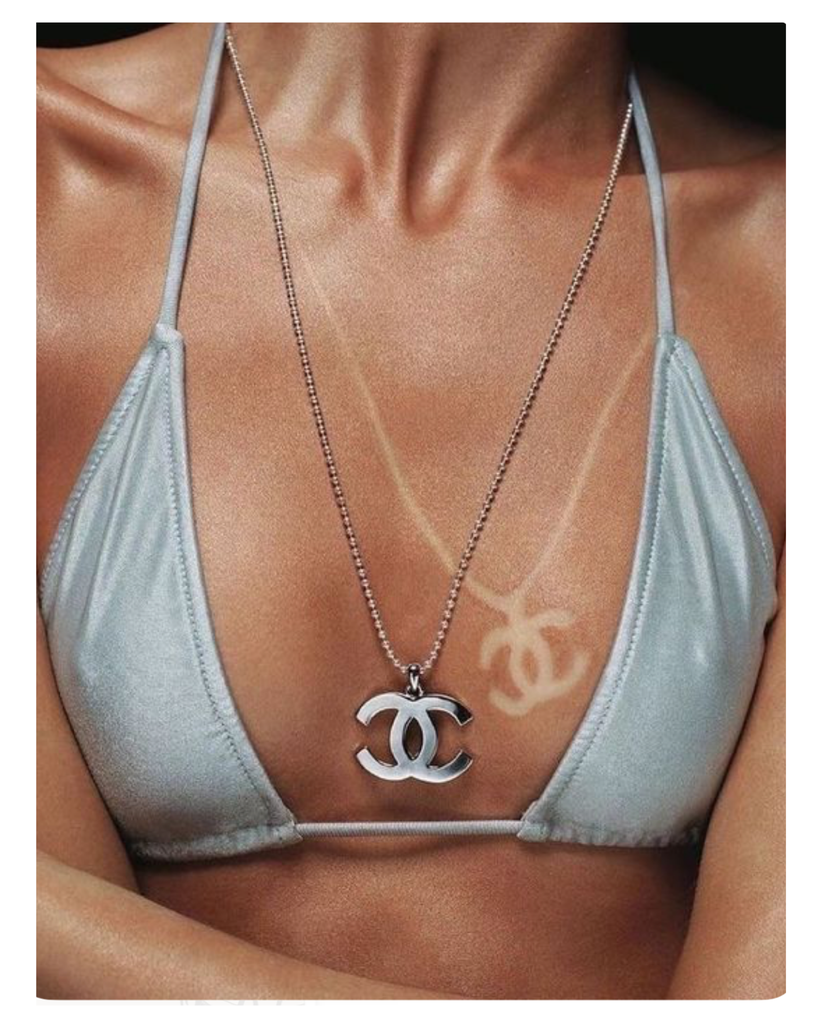 Silver Bikini Top KIT