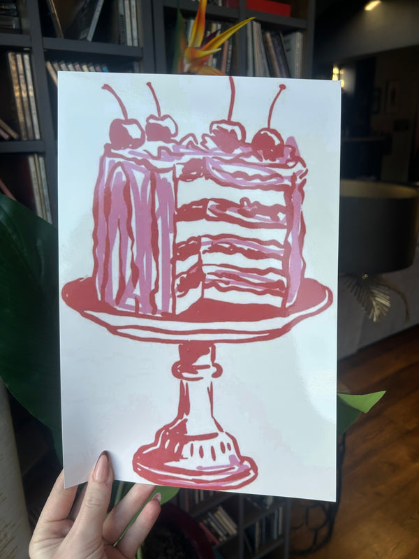 Red and Pink Cake Kit