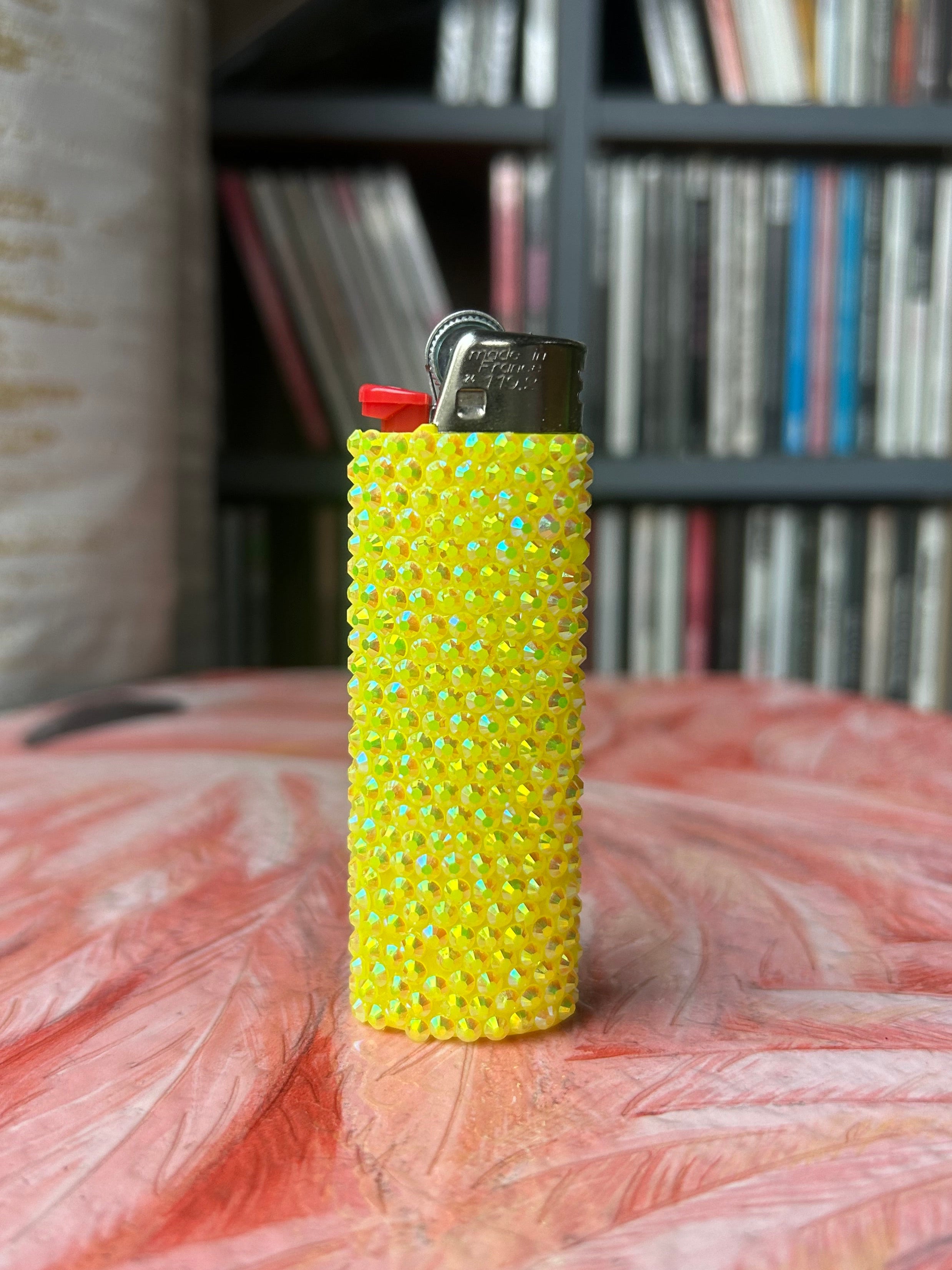 Yellow BIC Lighter
