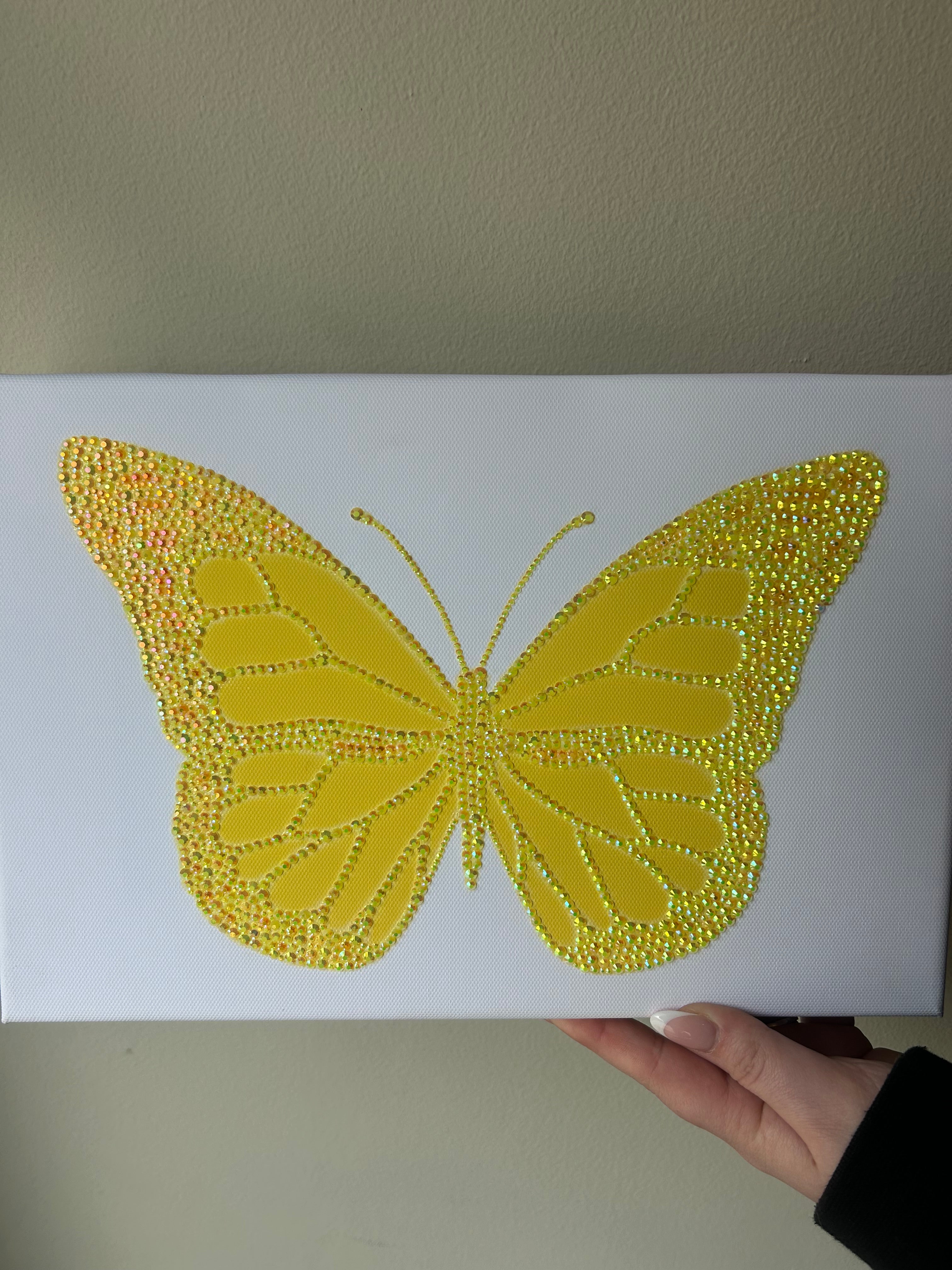 Yellow Butterfly Pre done