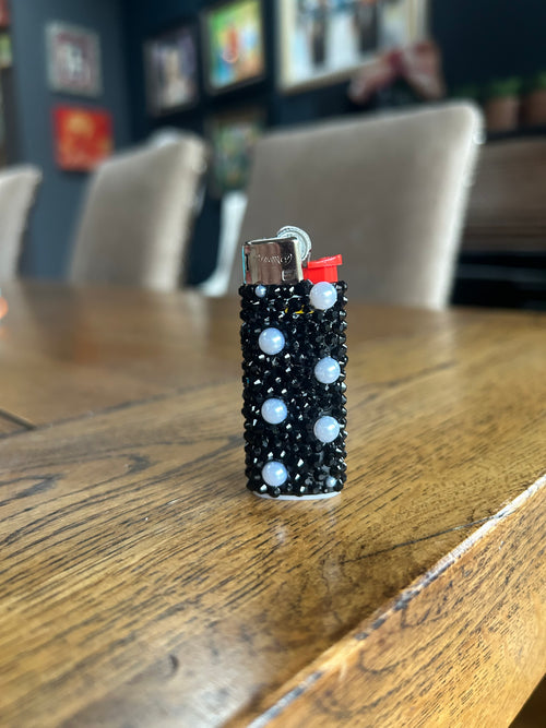 Black Pearl Mini BIC lighter