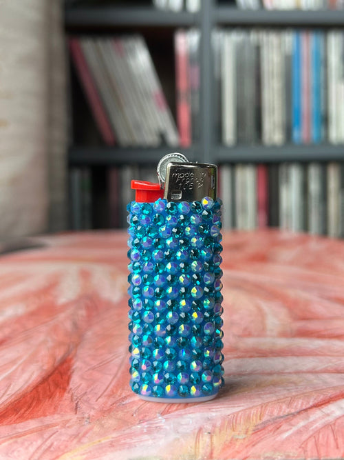 Blue Mini BIC Lighter