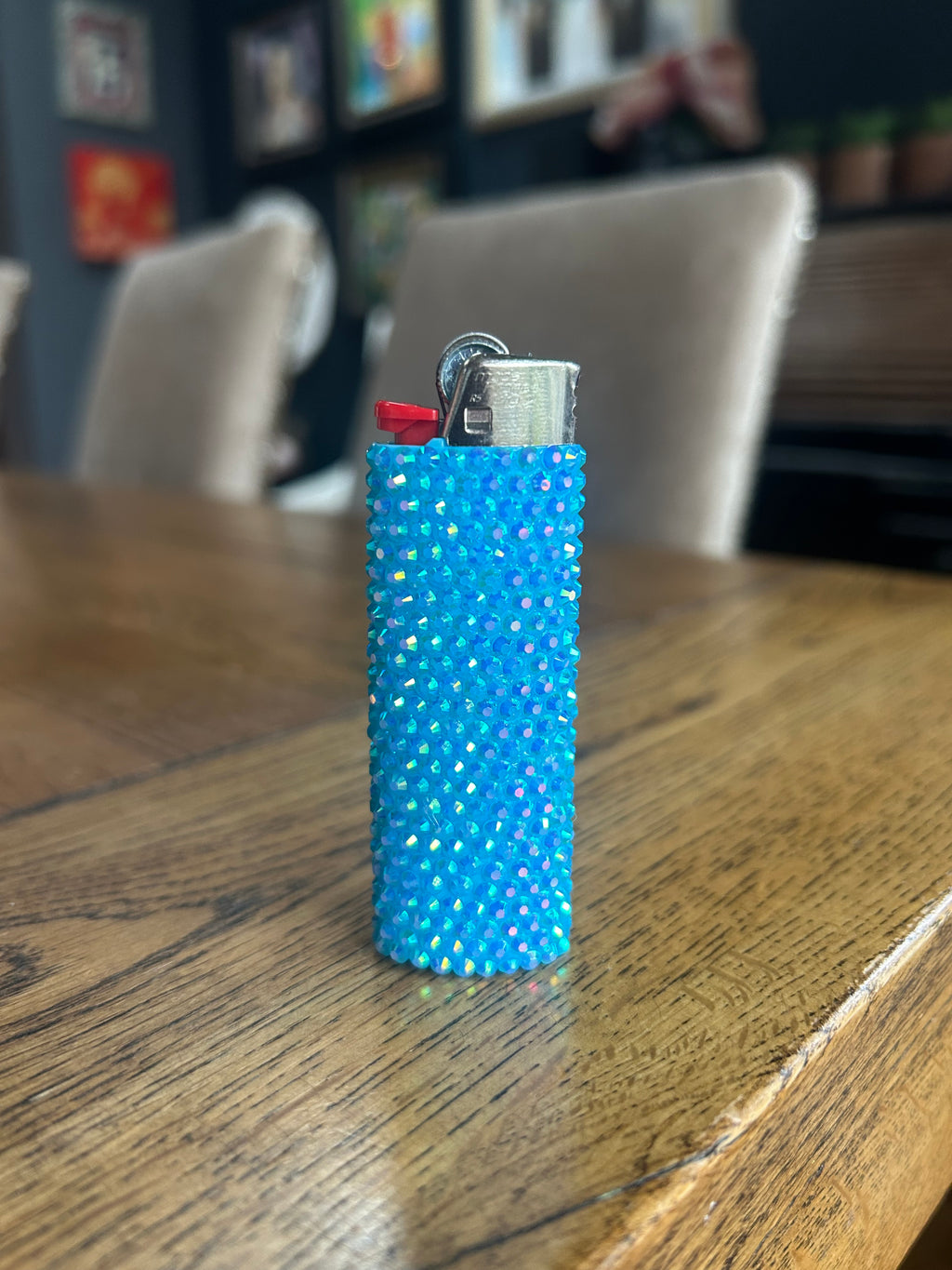 Blue BIC Lighter