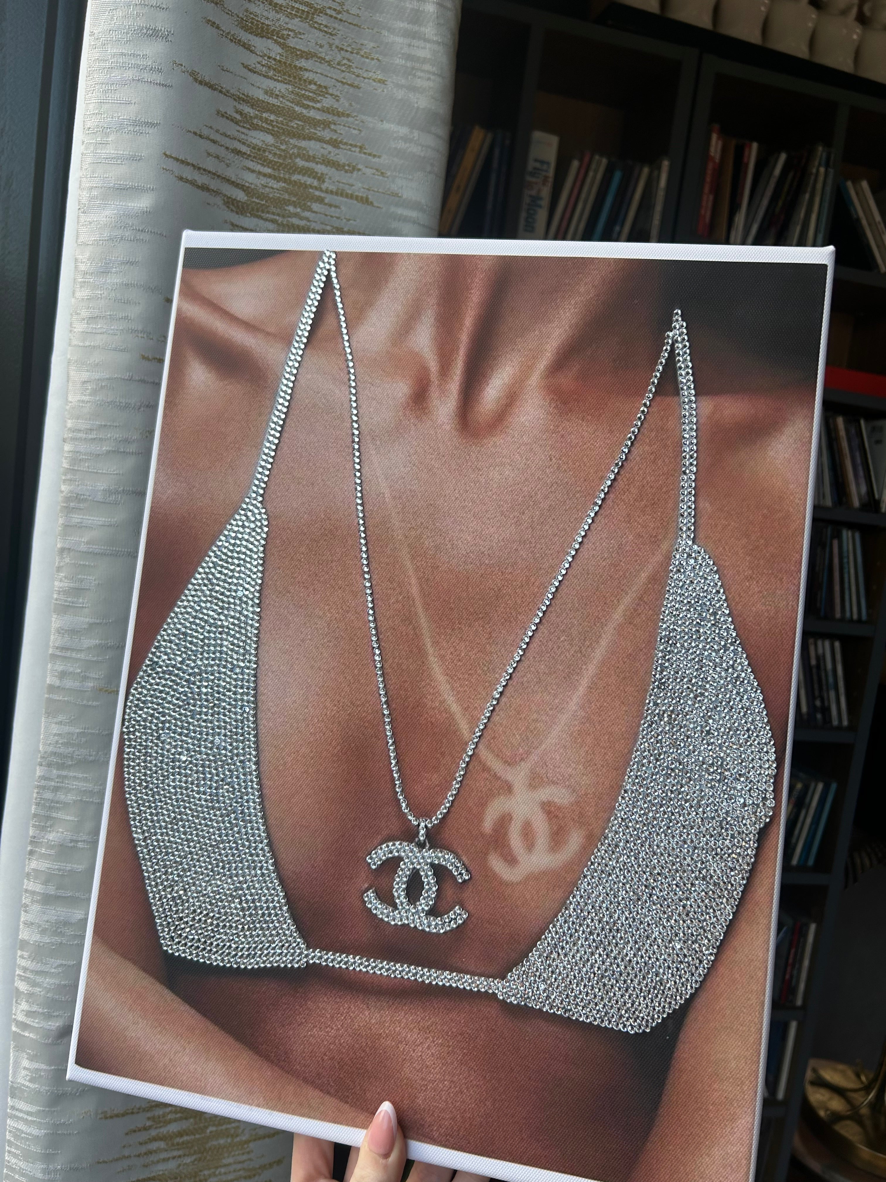 Silver Bikini Top PRE DONE