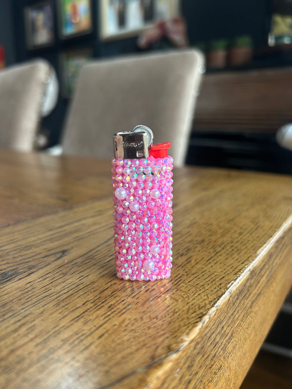 Pink BIC Mini Lighter
