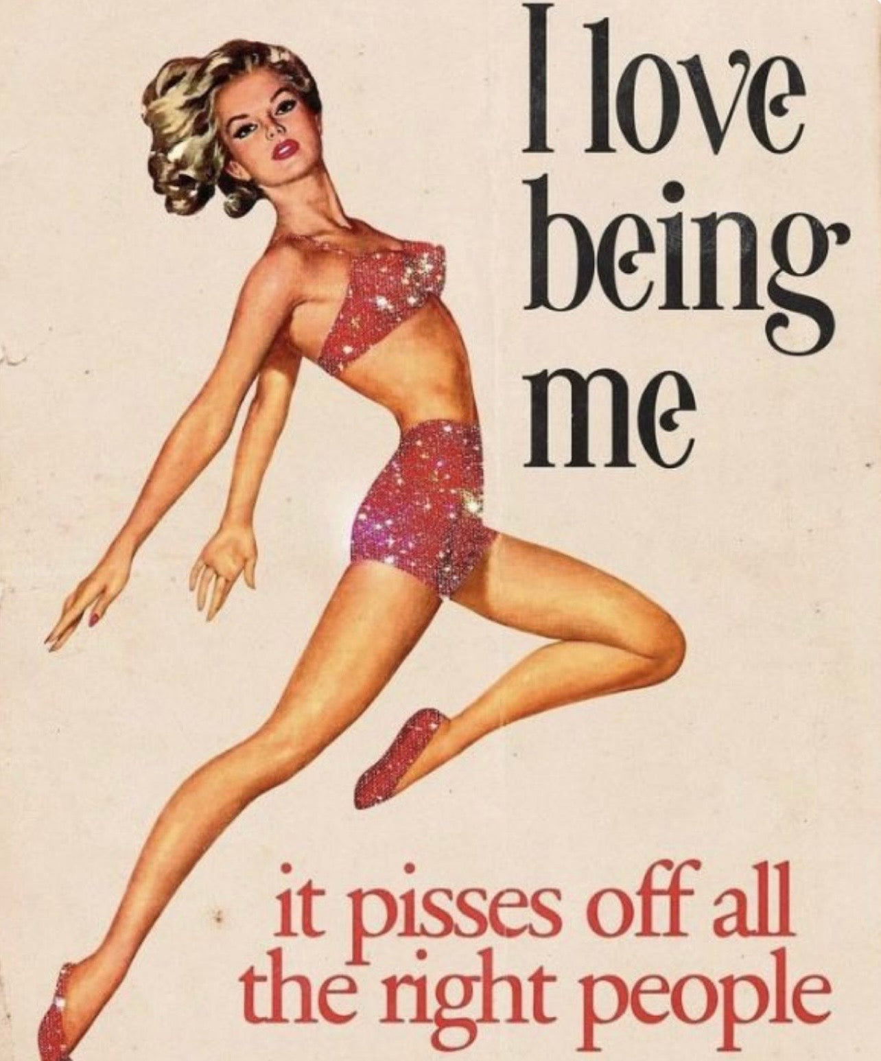 I love being me KIT