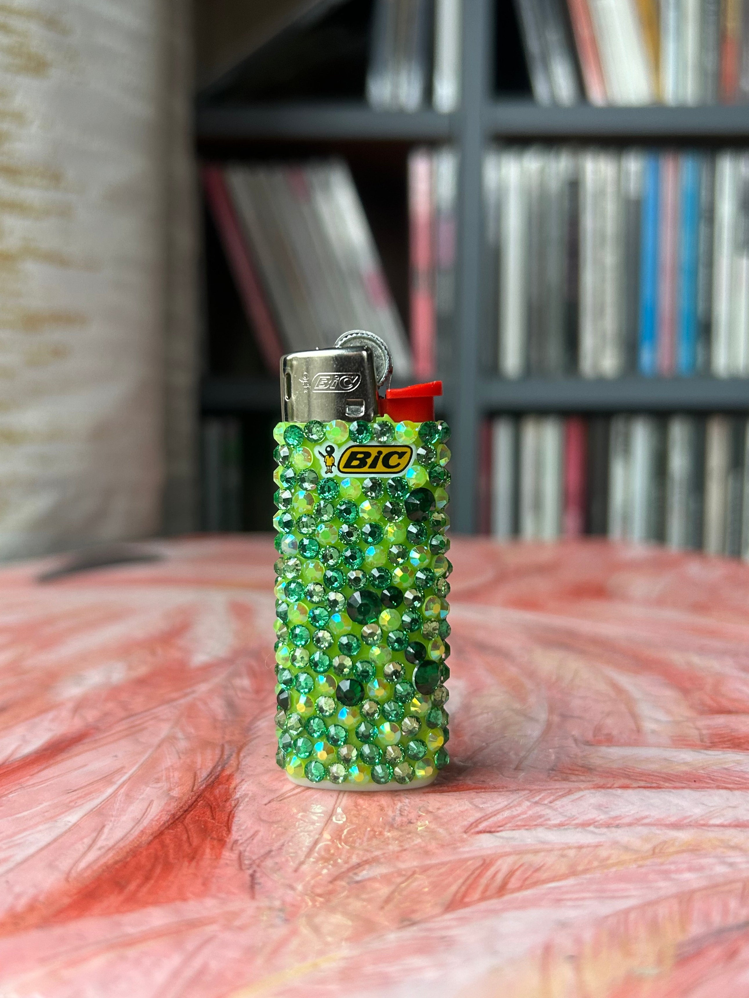 Green Mini BIC Lighter