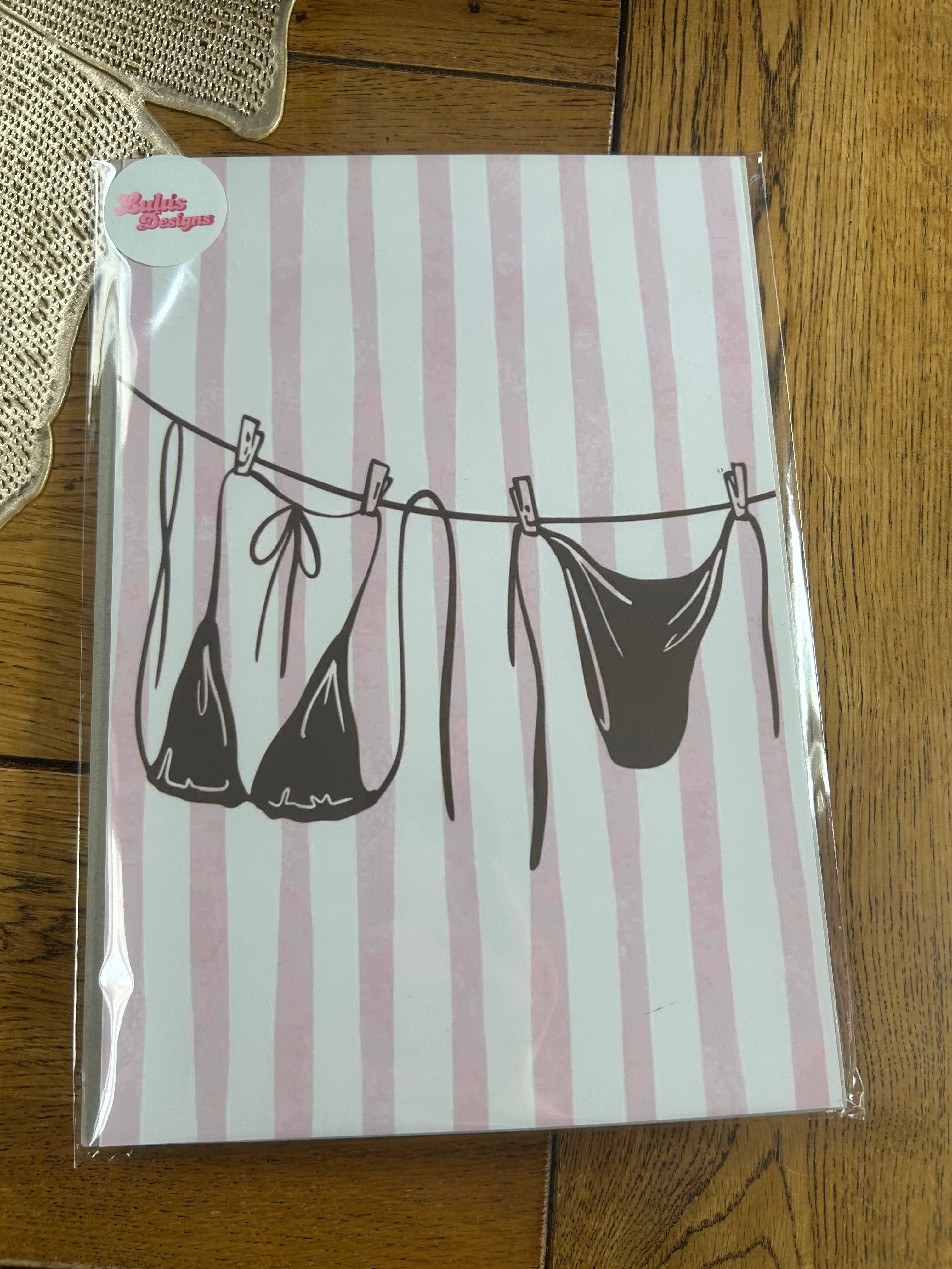 Brown Bikini Poster KIT