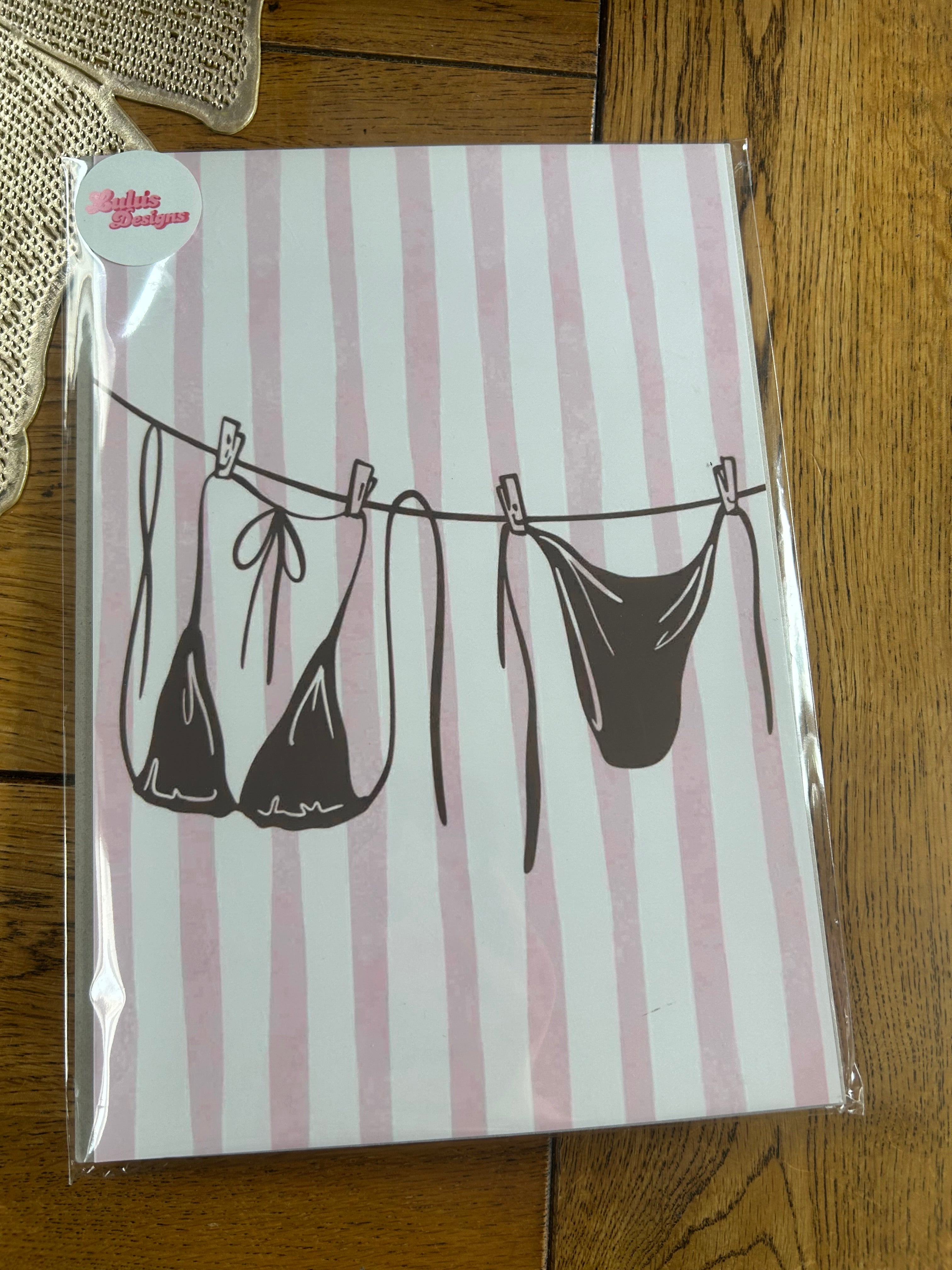 Brown Bikini Poster KIT