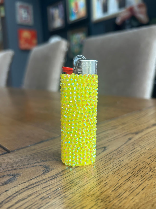 Yellow BIC Lighter