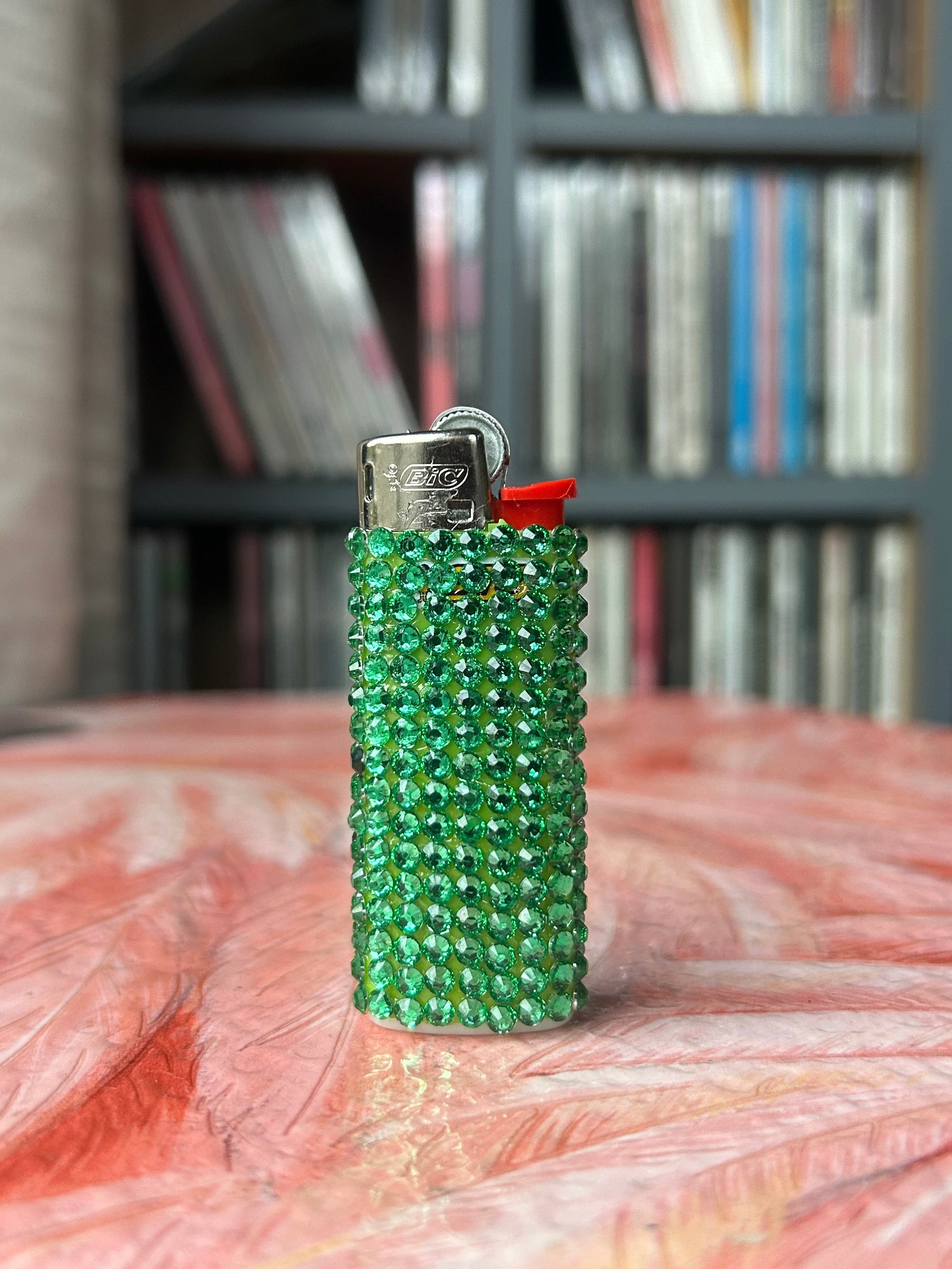 Green Mini BIC Lighter