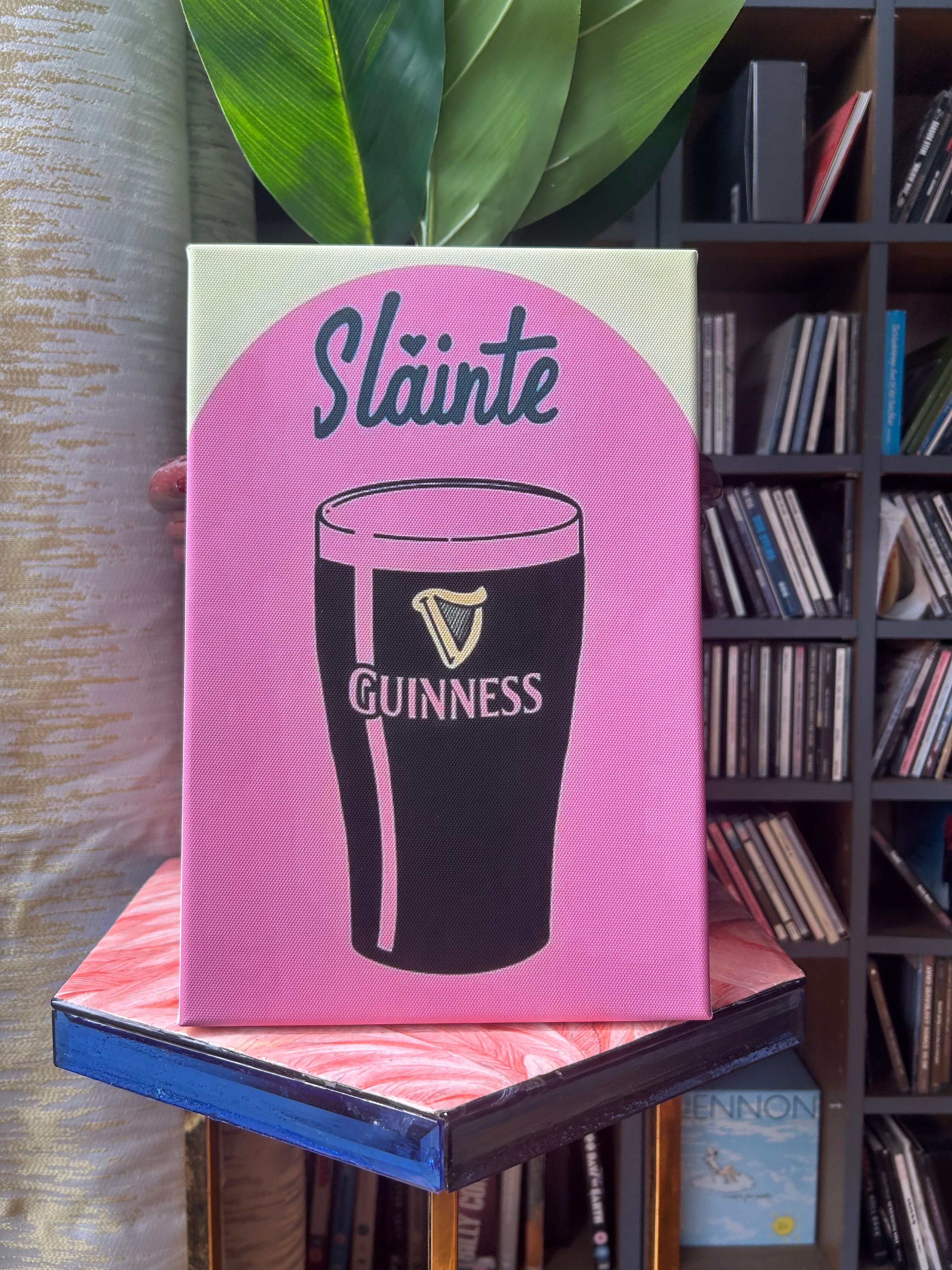 Slainte Guinness Canvas kit